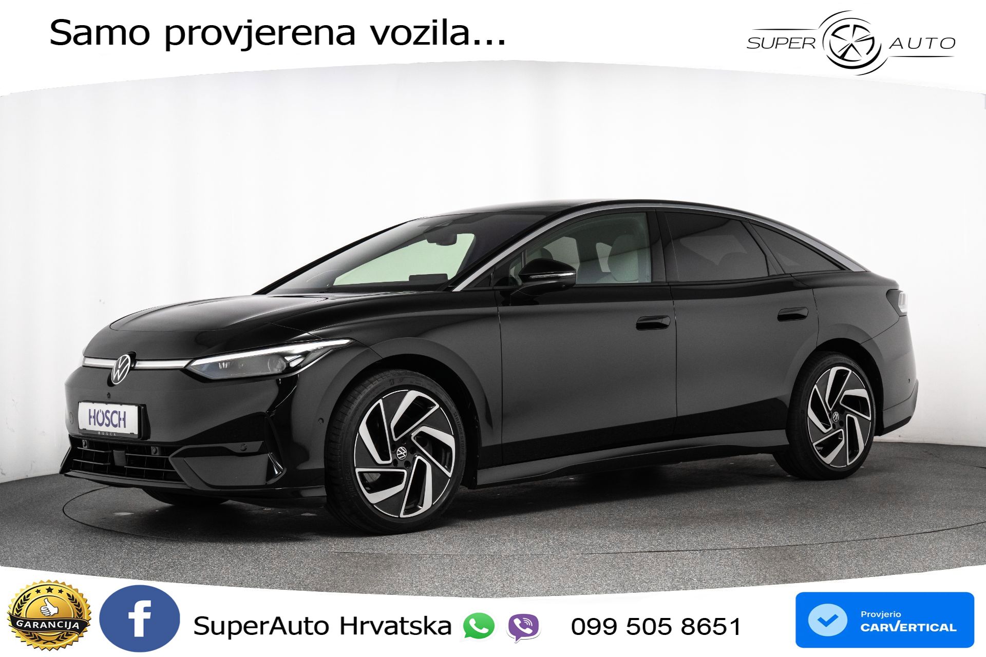 VW ID.7 82 kWh Pro 286 KS, ACC+360+4xGR SJED+HEAD+VIRT+MASAŽA