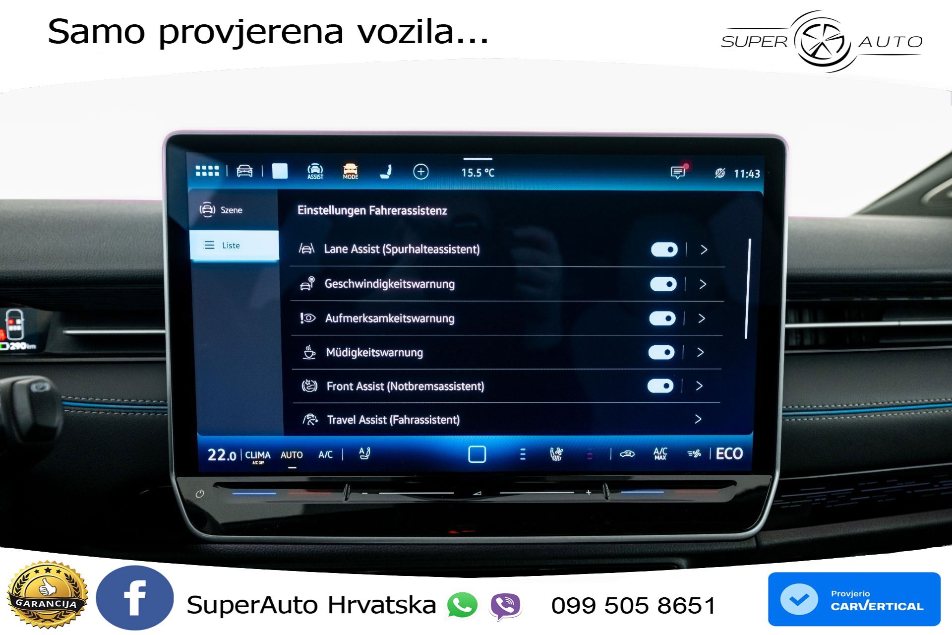 VW ID.7 82 kWh Pro 286 KS, ACC+360+4xGR SJED+HEAD+VIRT+MASAŽA