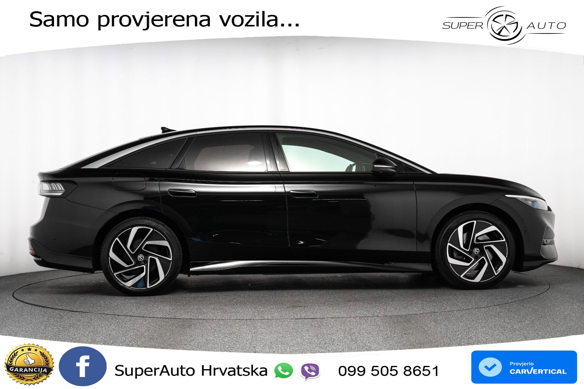 VW ID.7 82 kWh Pro 286 KS, ACC+360+4xGR SJED+HEAD+VIRT+MASAŽA