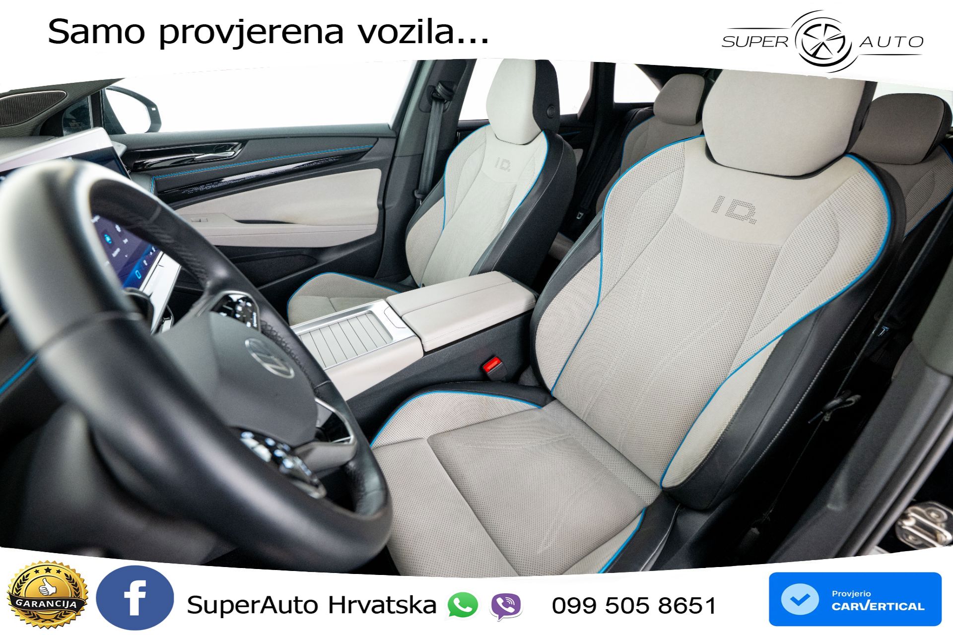 VW ID.7 82 kWh Pro 286 KS, ACC+360+4xGR SJED+HEAD+VIRT+MASAŽA