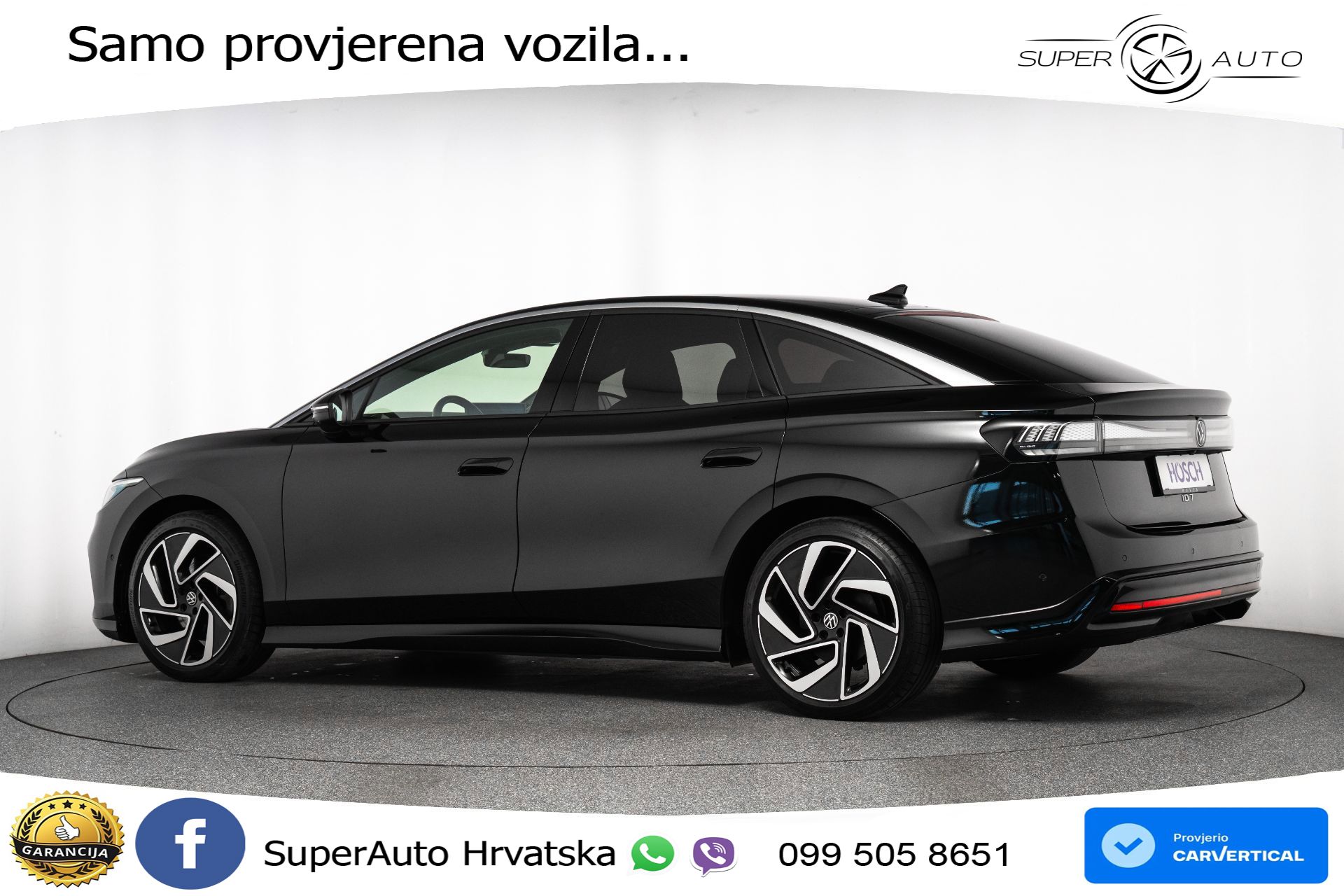 VW ID.7 82 kWh Pro 286 KS, ACC+360+4xGR SJED+HEAD+VIRT+MASAŽA