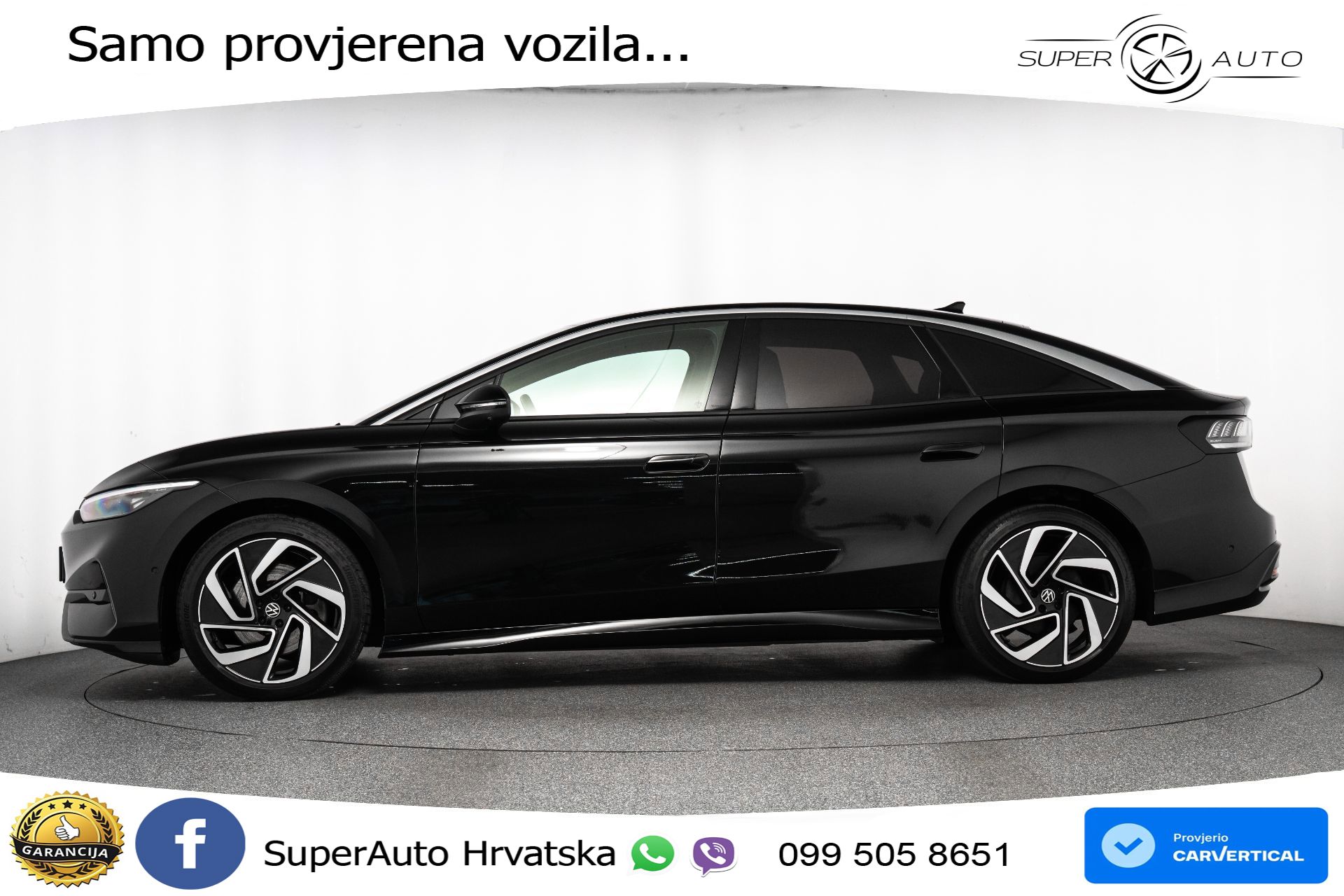 VW ID.7 82 kWh Pro 286 KS, ACC+360+4xGR SJED+HEAD+VIRT+MASAŽA