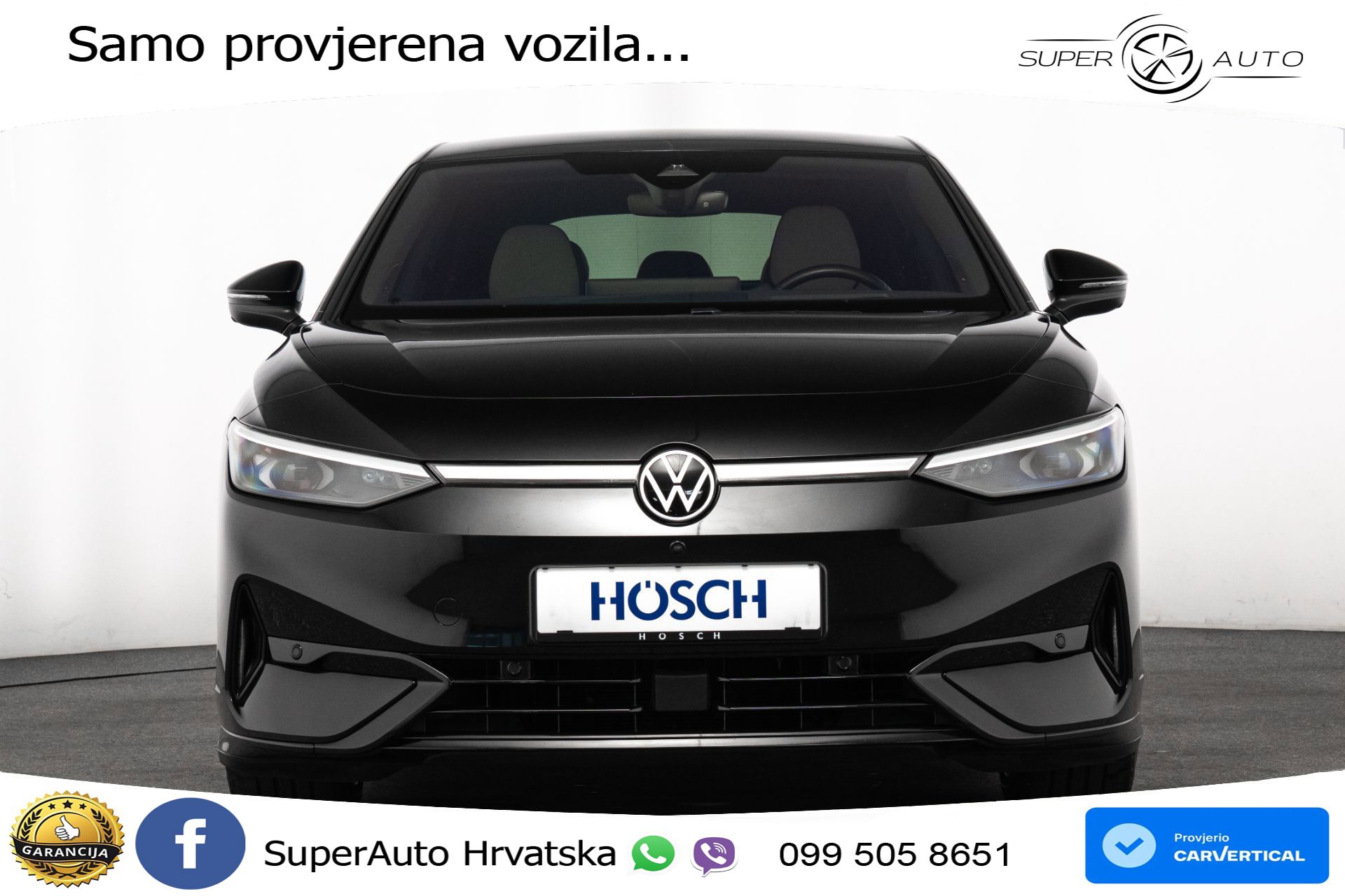 VW ID.7 82 kWh Pro 286 KS, ACC+360+4xGR SJED+HEAD+VIRT+MASAŽA