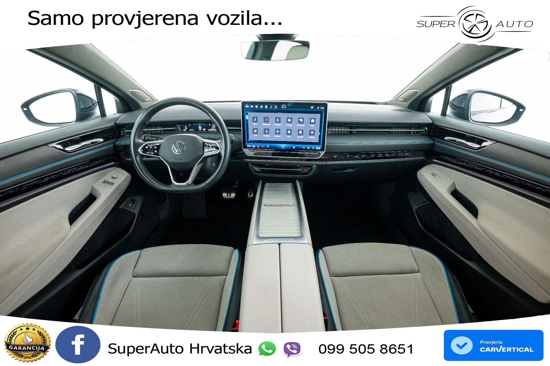 VW ID.7 82 kWh Pro 286 KS, ACC+360+4xGR SJED+HEAD+VIRT+MASAŽA