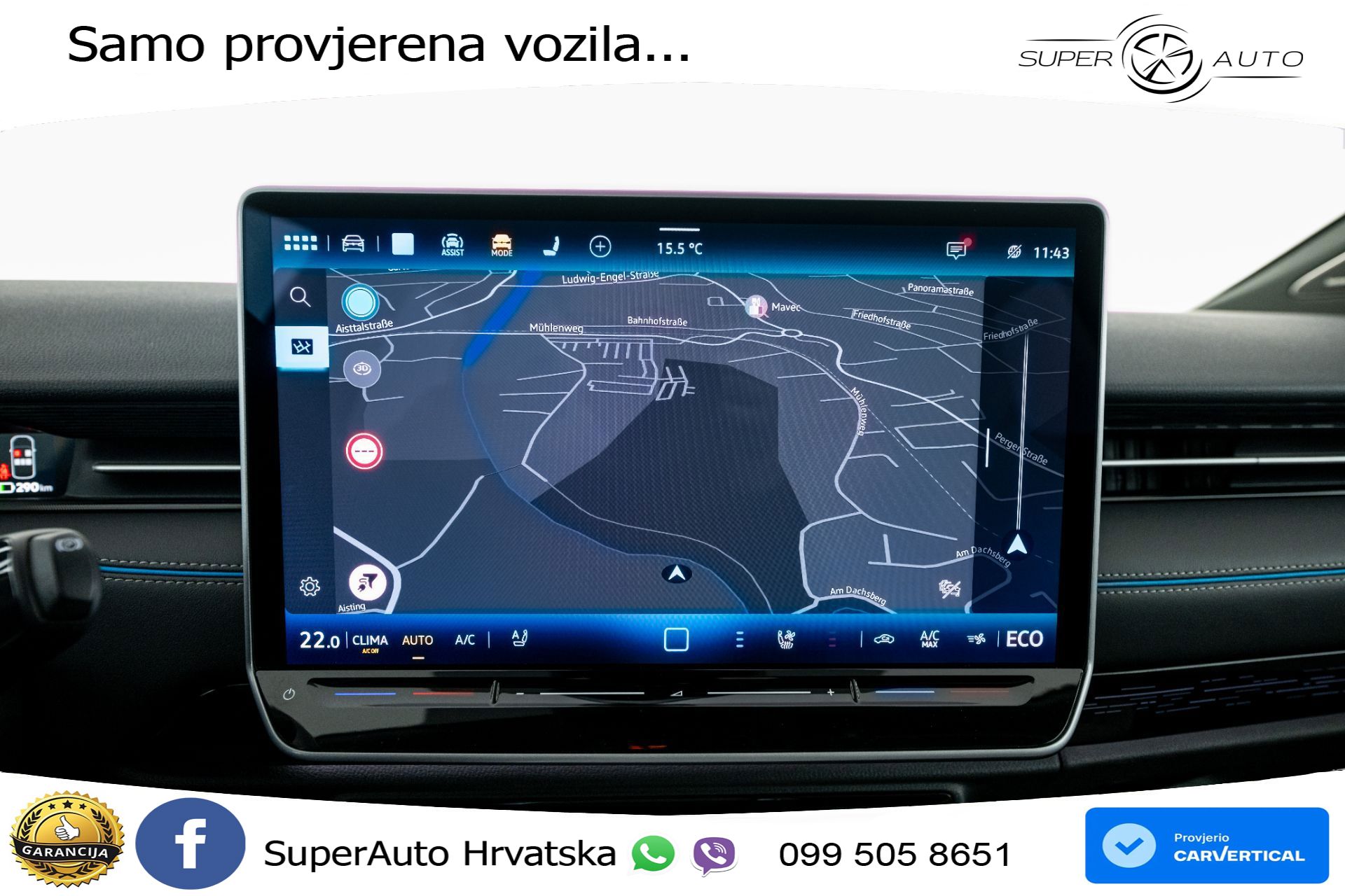 VW ID.7 82 kWh Pro 286 KS, ACC+360+4xGR SJED+HEAD+VIRT+MASAŽA
