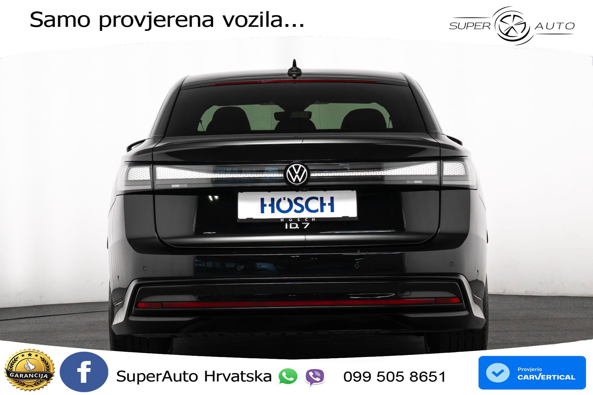 VW ID.7 82 kWh Pro 286 KS, ACC+360+4xGR SJED+HEAD+VIRT+MASAŽA