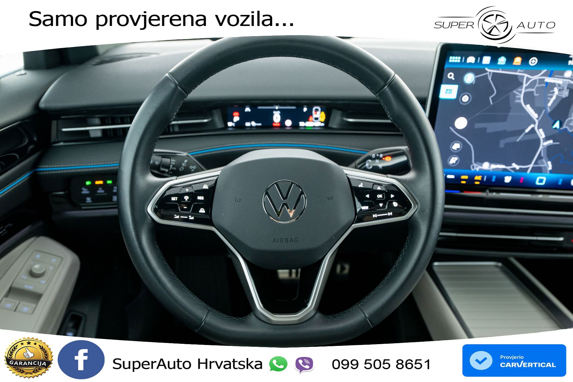 VW ID.7 Pro 82 kWh 286 KS, MATRIX+ACC+4xGR SJED+MASAŽA+HEAD+360