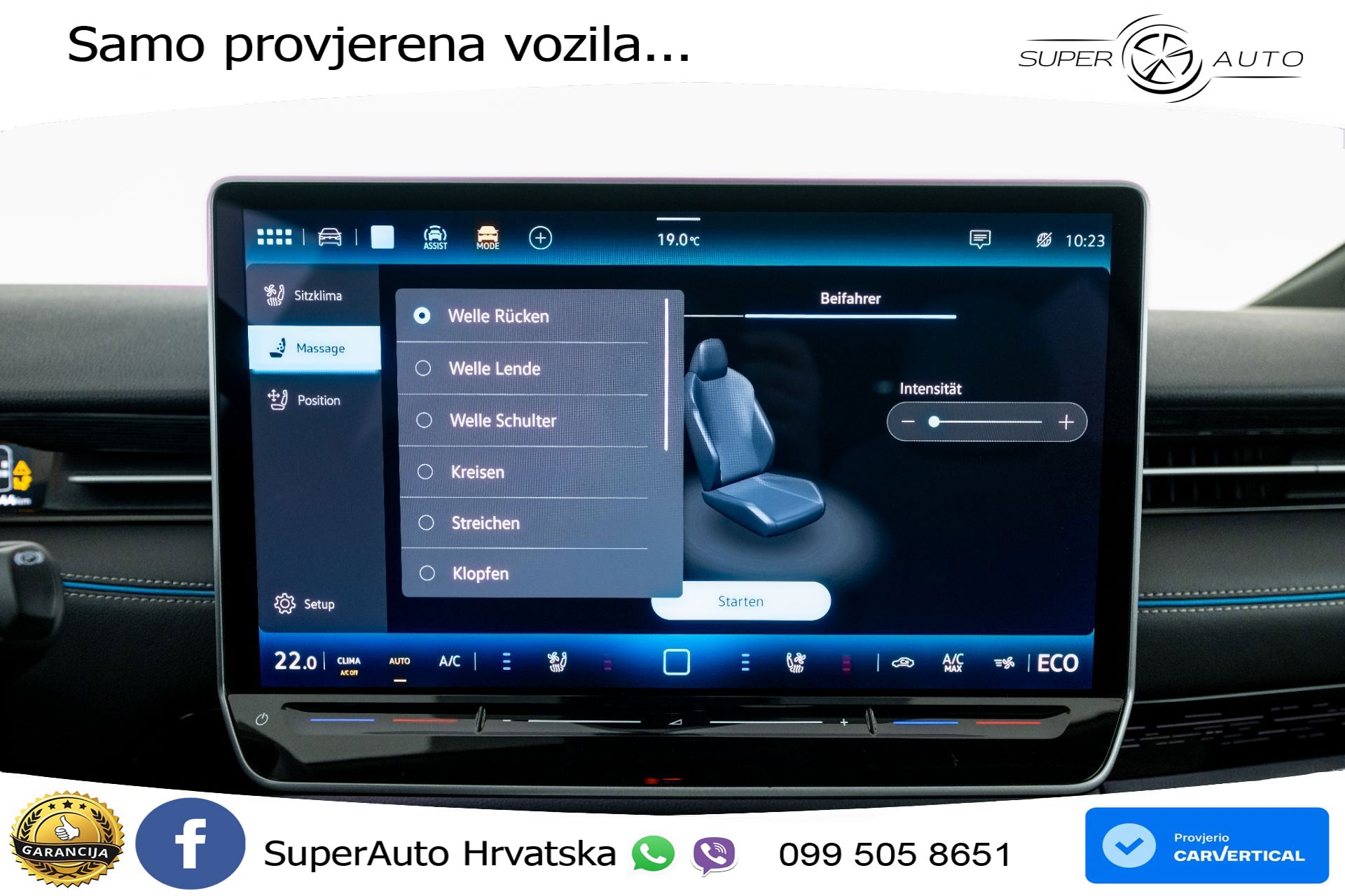 VW ID.7 Pro 82 kWh 286 KS, MATRIX+ACC+4xGR SJED+MASAŽA+HEAD+360
