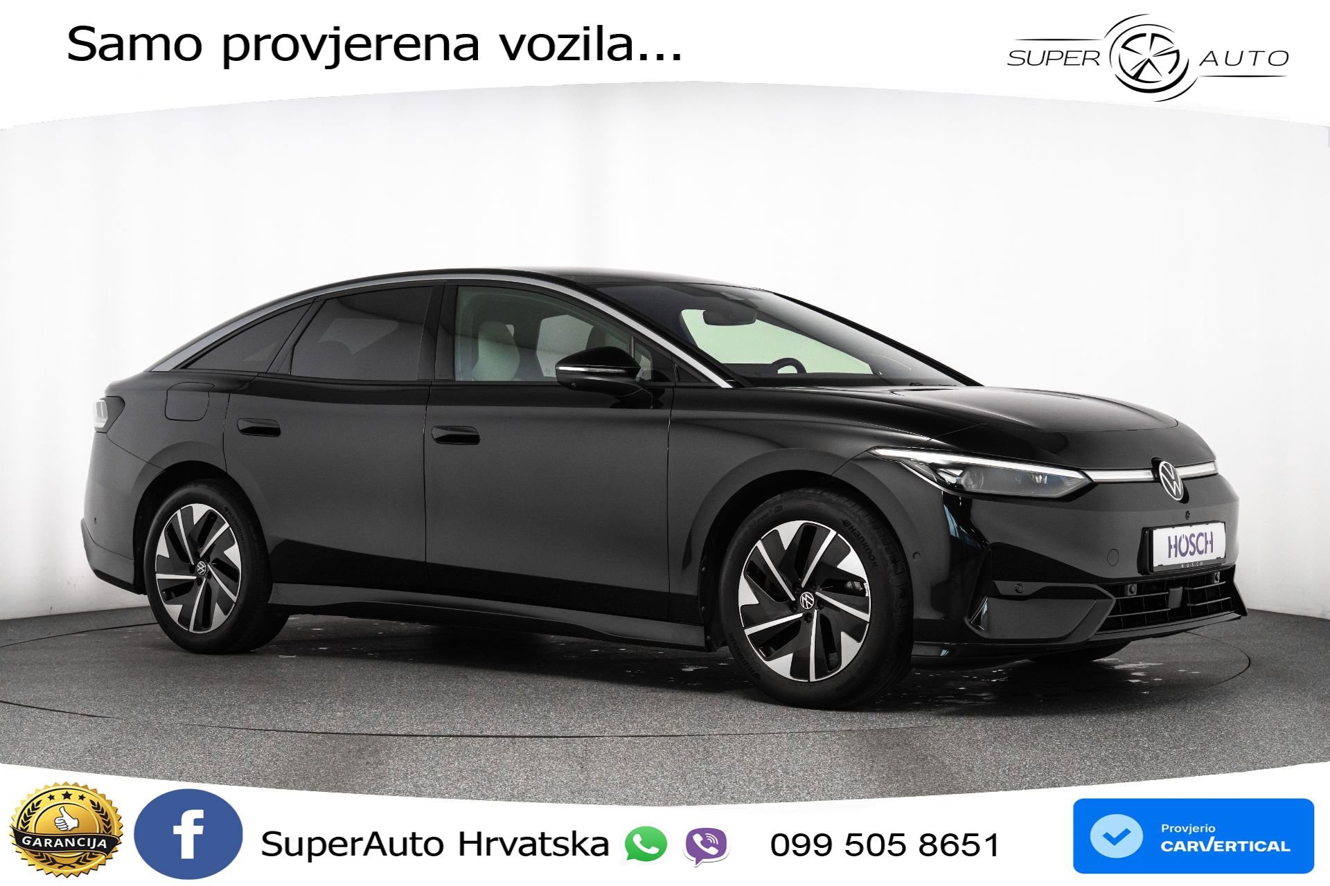 VW ID.7 Pro 82 kWh 286 KS, MATRIX+ACC+4xGR SJED+MASAŽA+HEAD+360