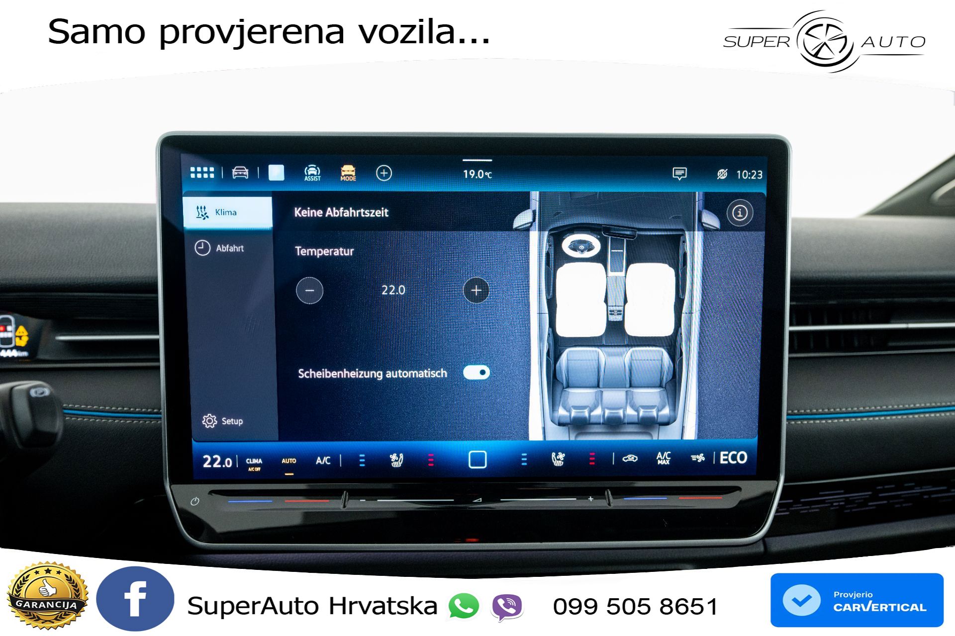 VW ID.7 Pro 82 kWh 286 KS, MATRIX+ACC+4xGR SJED+MASAŽA+HEAD+360