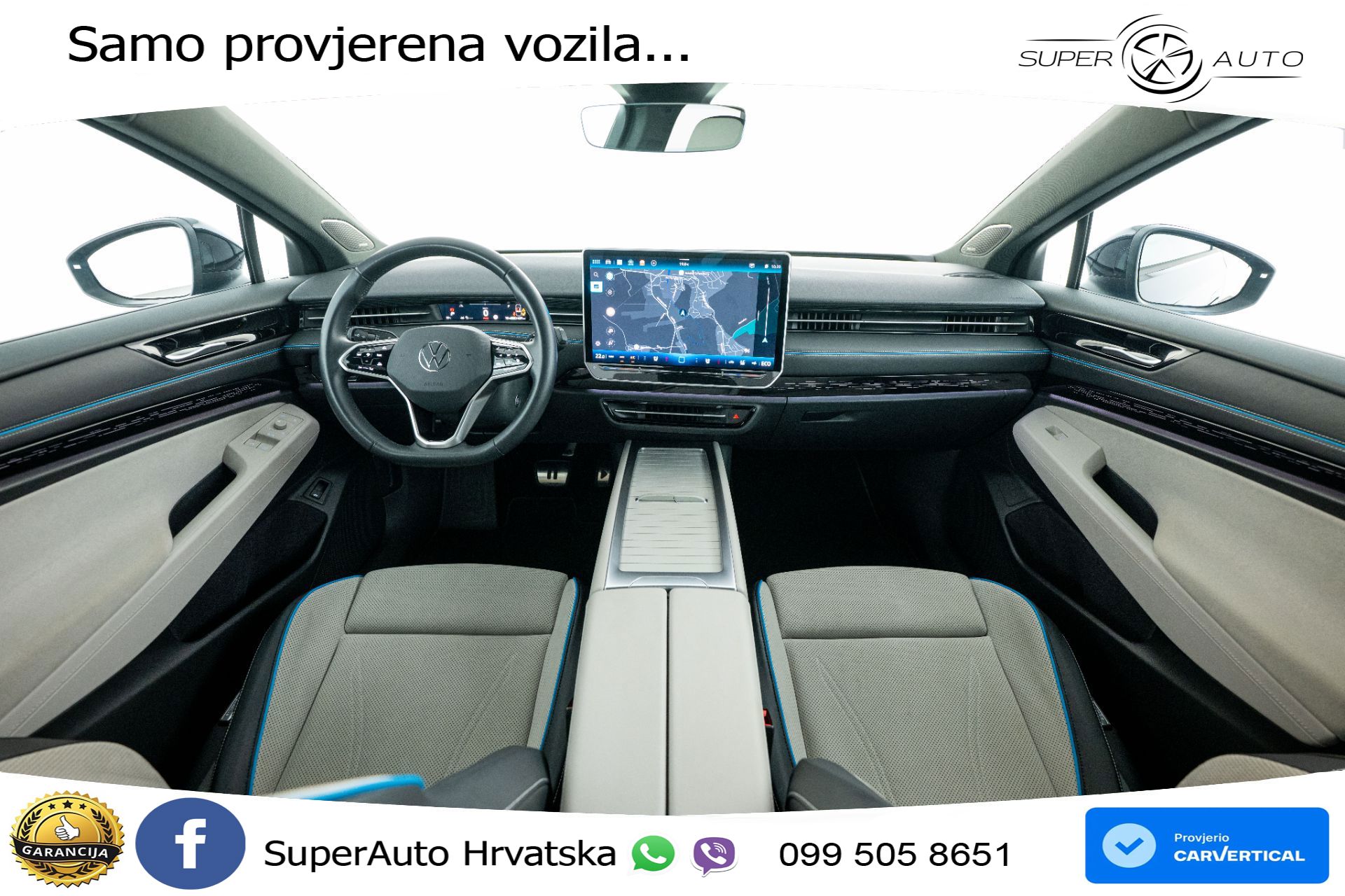 VW ID.7 Pro 82 kWh 286 KS, MATRIX+ACC+4xGR SJED+MASAŽA+HEAD+360