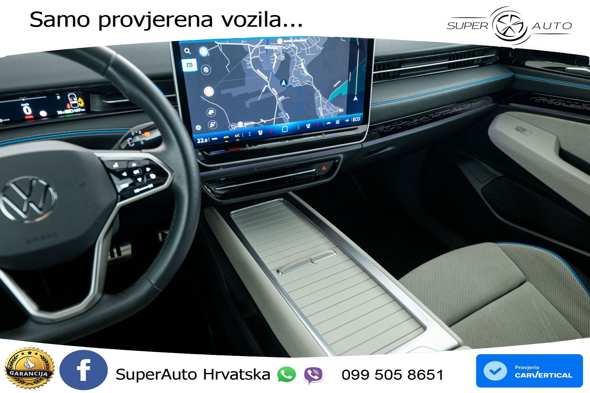VW ID.7 Pro 82 kWh 286 KS, MATRIX+ACC+4xGR SJED+MASAŽA+HEAD+360