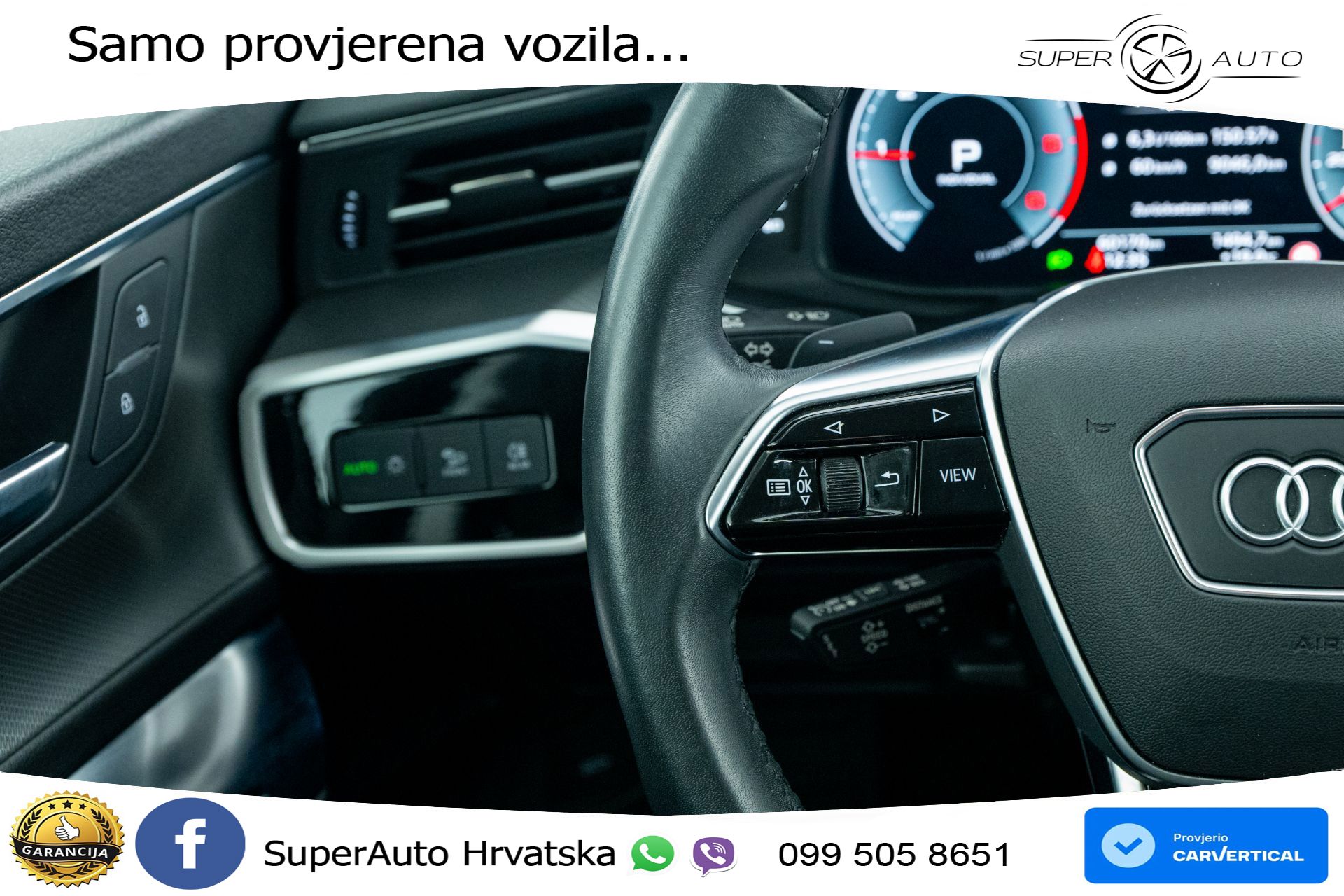 Audi A6 Avant 40 TDI quattro S tronic Advanced 204 KS, LED+ACC+GR SJED+PDC+VIRT