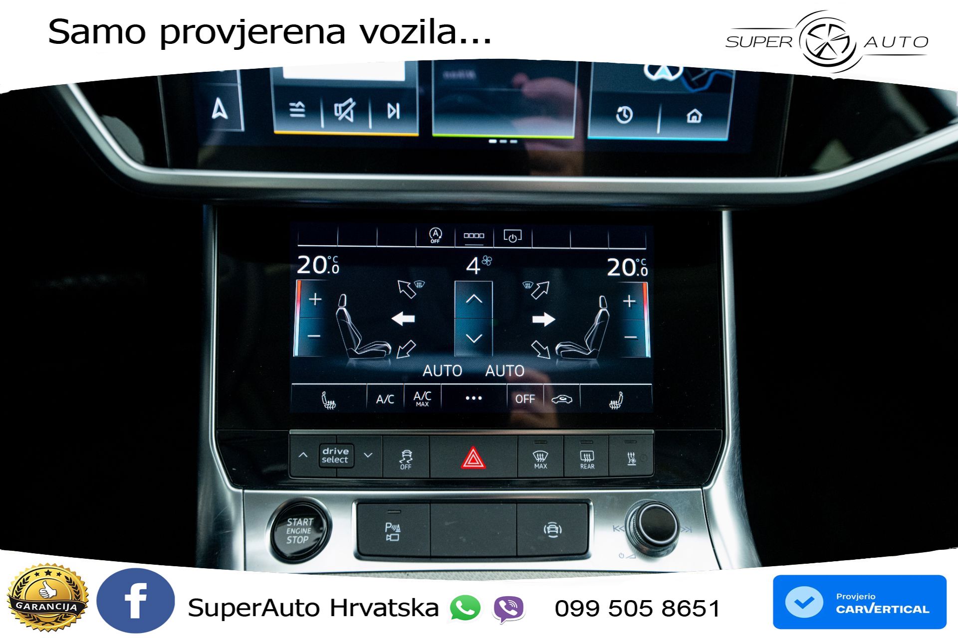 Audi A6 Avant 40 TDI quattro S tronic Advanced 204 KS, LED+ACC+GR SJED+PDC+VIRT