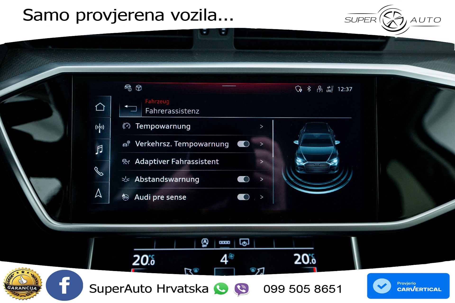 Audi A6 Avant 40 TDI quattro S tronic Advanced 204 KS, LED+ACC+GR SJED+PDC+VIRT