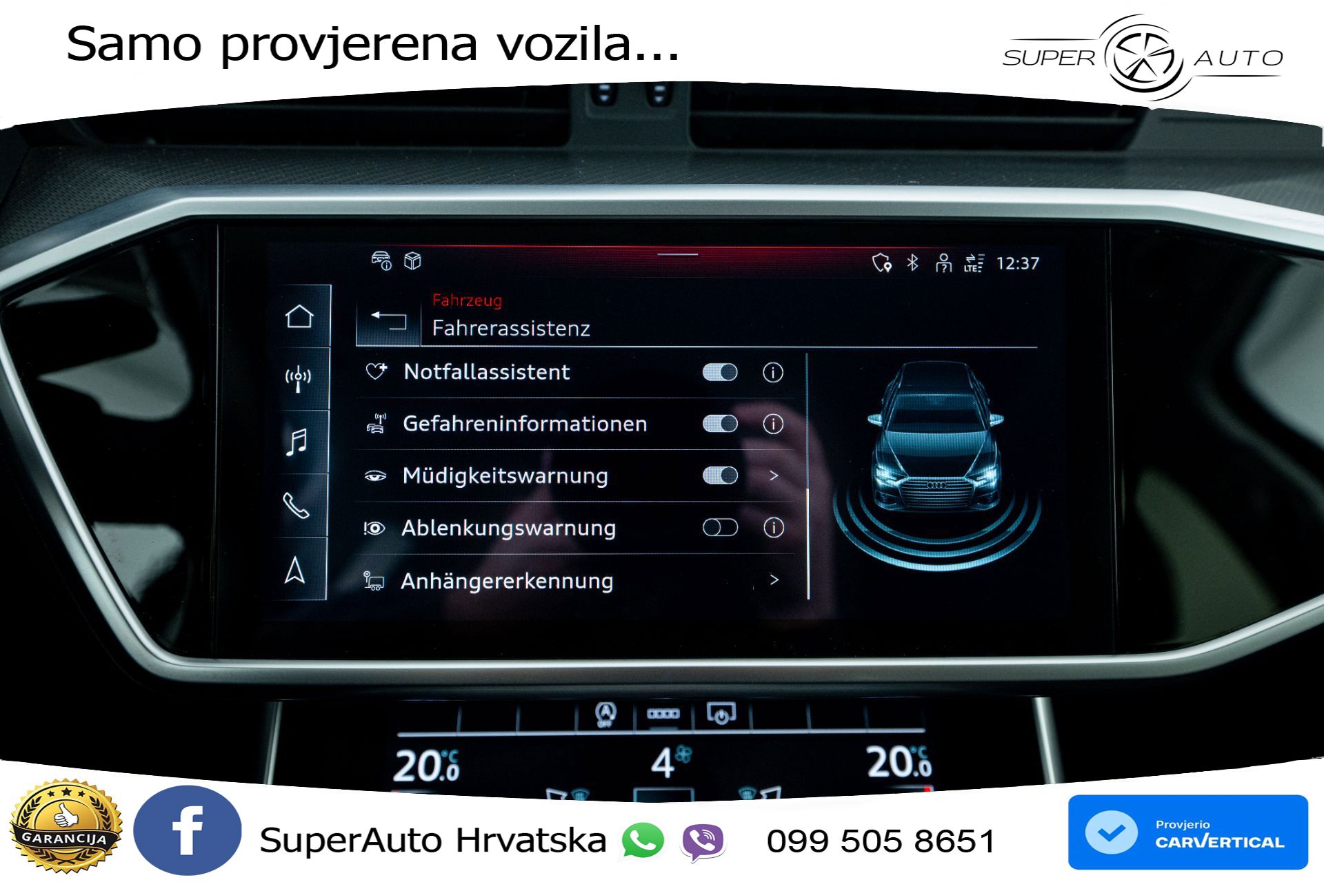 Audi A6 Avant 40 TDI quattro S tronic Advanced 204 KS, LED+ACC+GR SJED+PDC+VIRT
