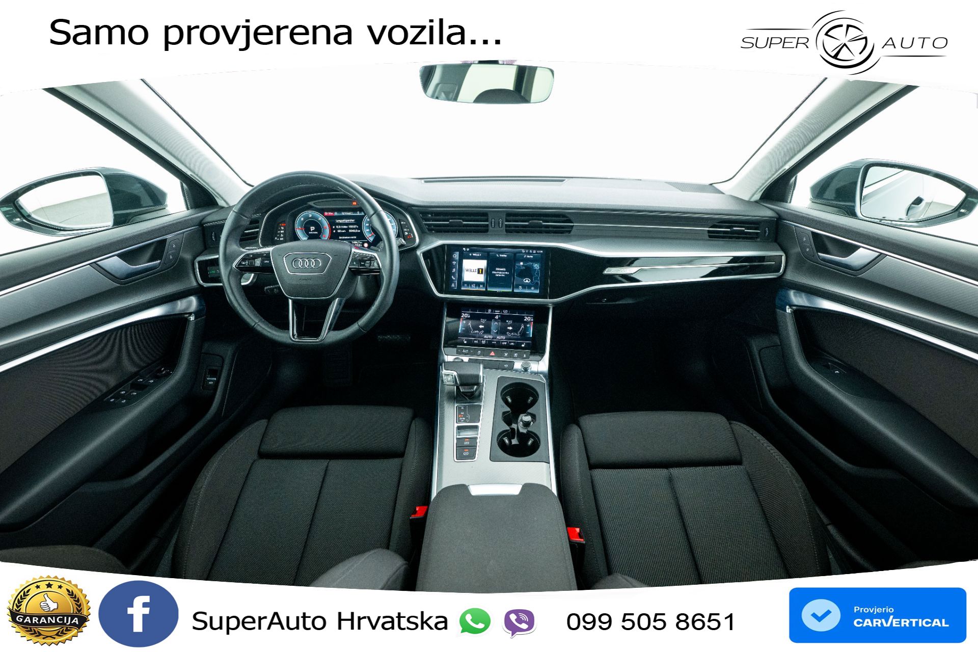 Audi A6 Avant 40 TDI quattro S tronic Advanced 204 KS, LED+ACC+GR SJED+PDC+VIRT