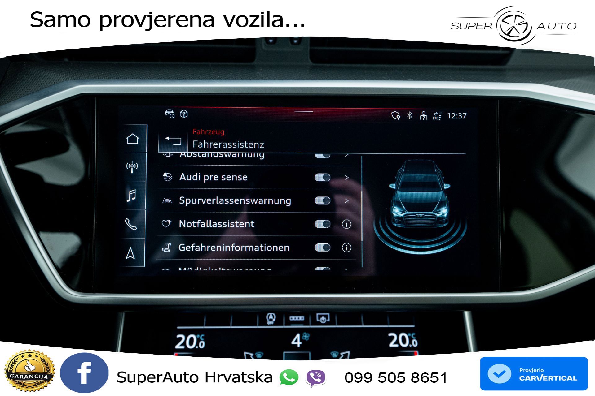 Audi A6 Avant 40 TDI quattro S tronic Advanced 204 KS, LED+ACC+GR SJED+PDC+VIRT