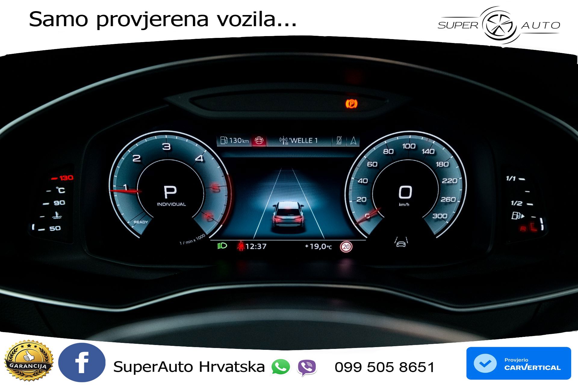 Audi A6 Avant 40 TDI quattro S tronic Advanced 204 KS, LED+ACC+GR SJED+PDC+VIRT