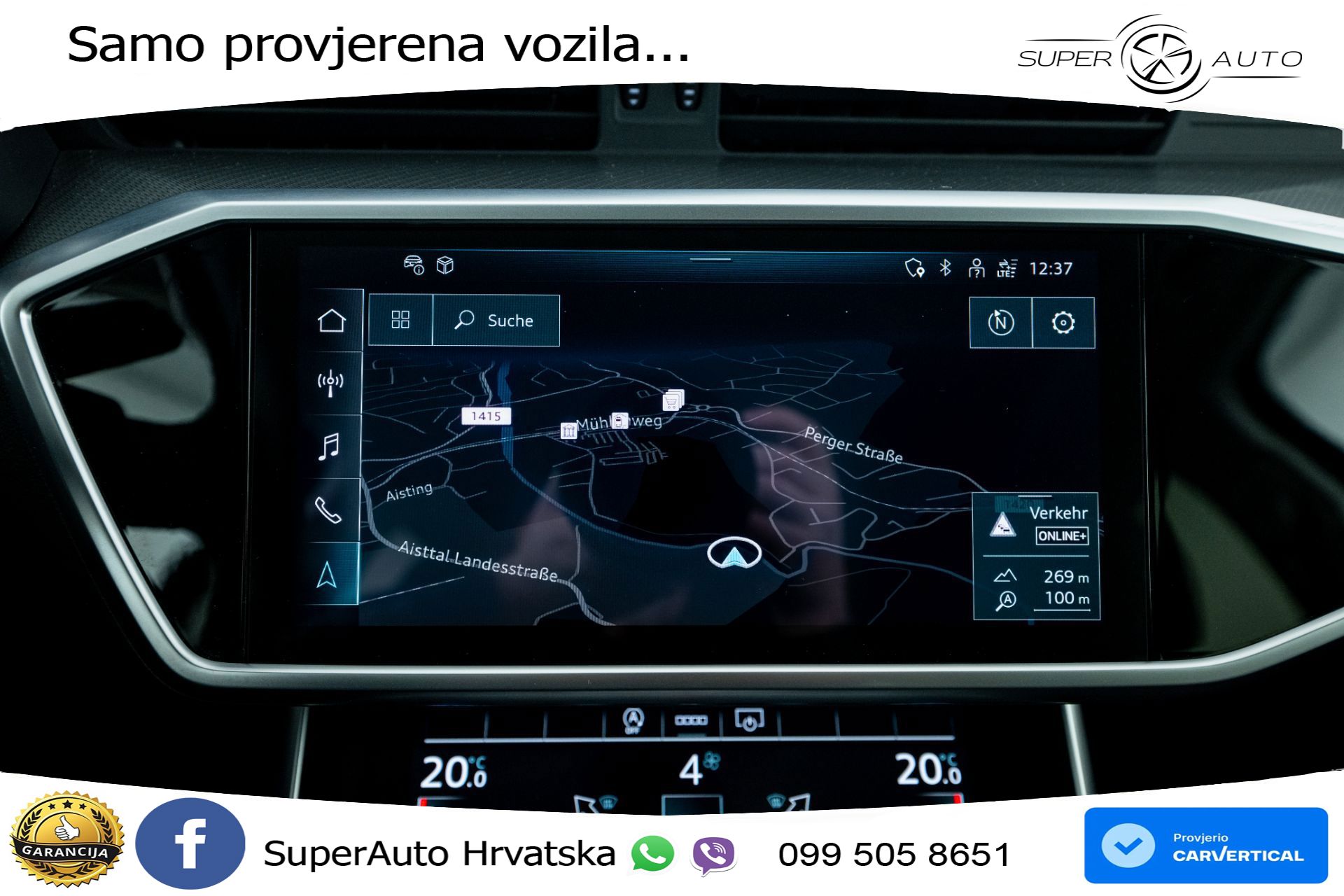 Audi A6 Avant 40 TDI quattro S tronic Advanced 204 KS, LED+ACC+GR SJED+PDC+VIRT