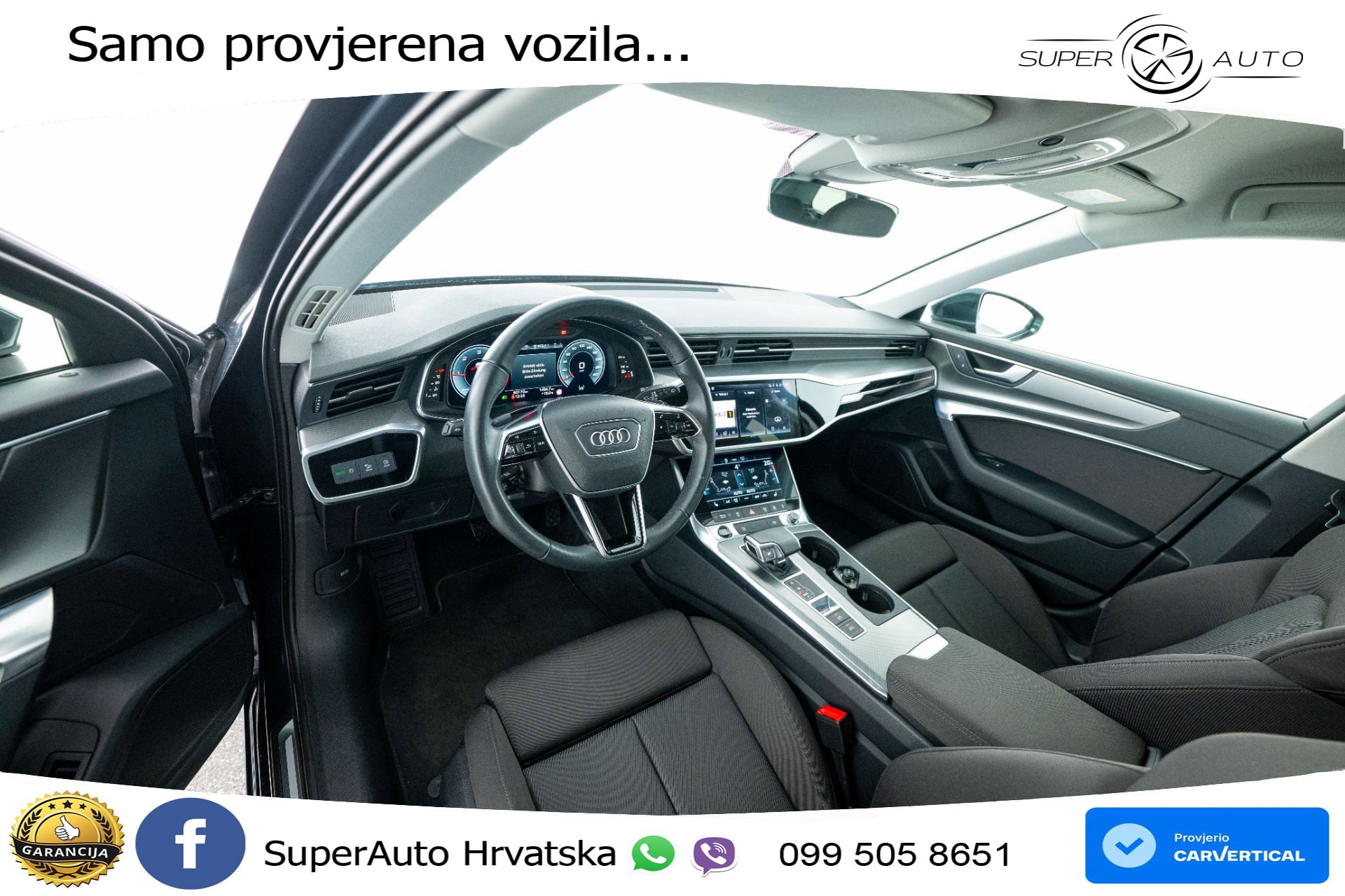 Audi A6 Avant 40 TDI quattro S tronic Advanced 204 KS, LED+ACC+GR SJED+PDC+VIRT