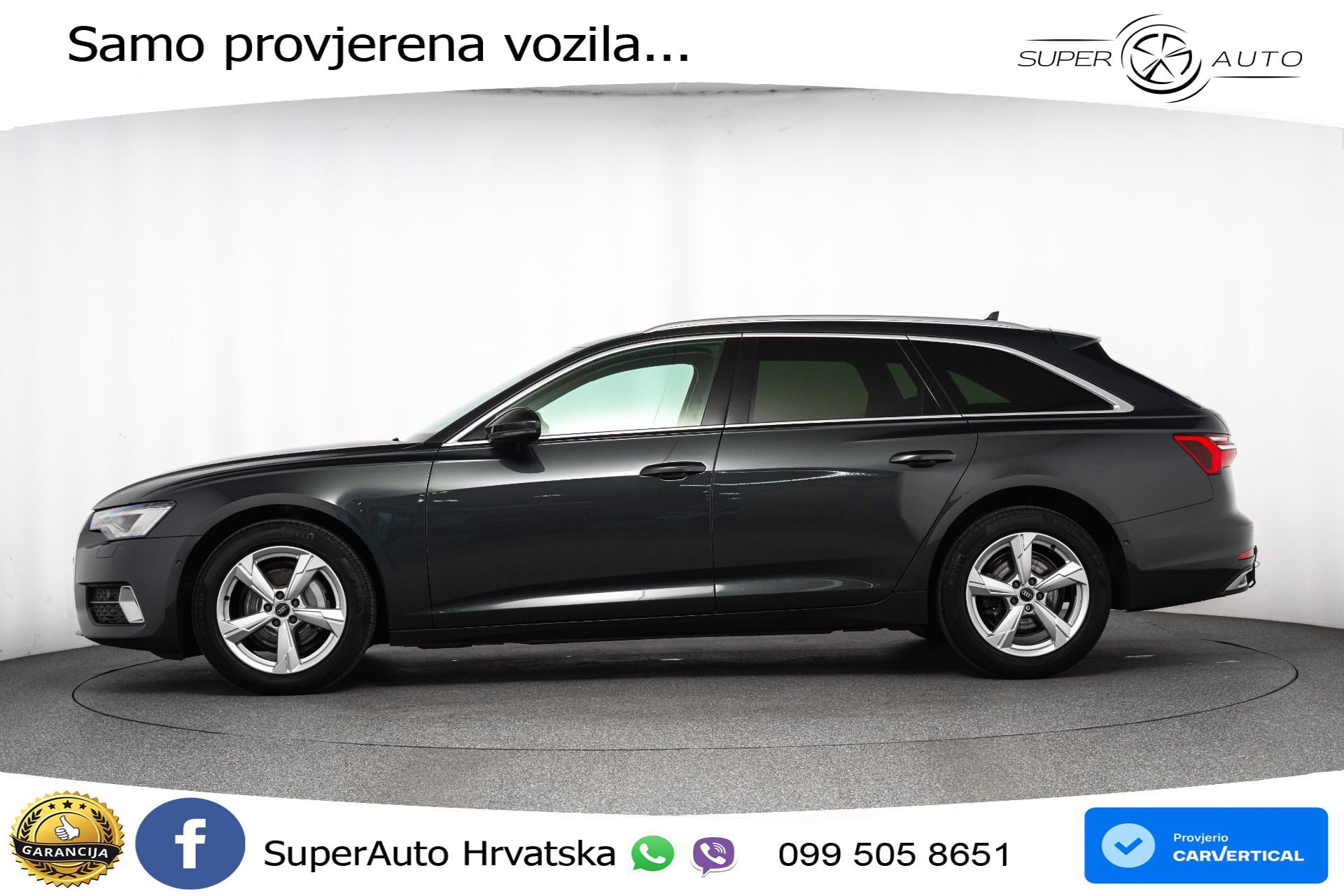 Audi A6 Avant 40 TDI quattro S tronic Advanced 204 KS, LED+ACC+GR SJED+PDC+VIRT