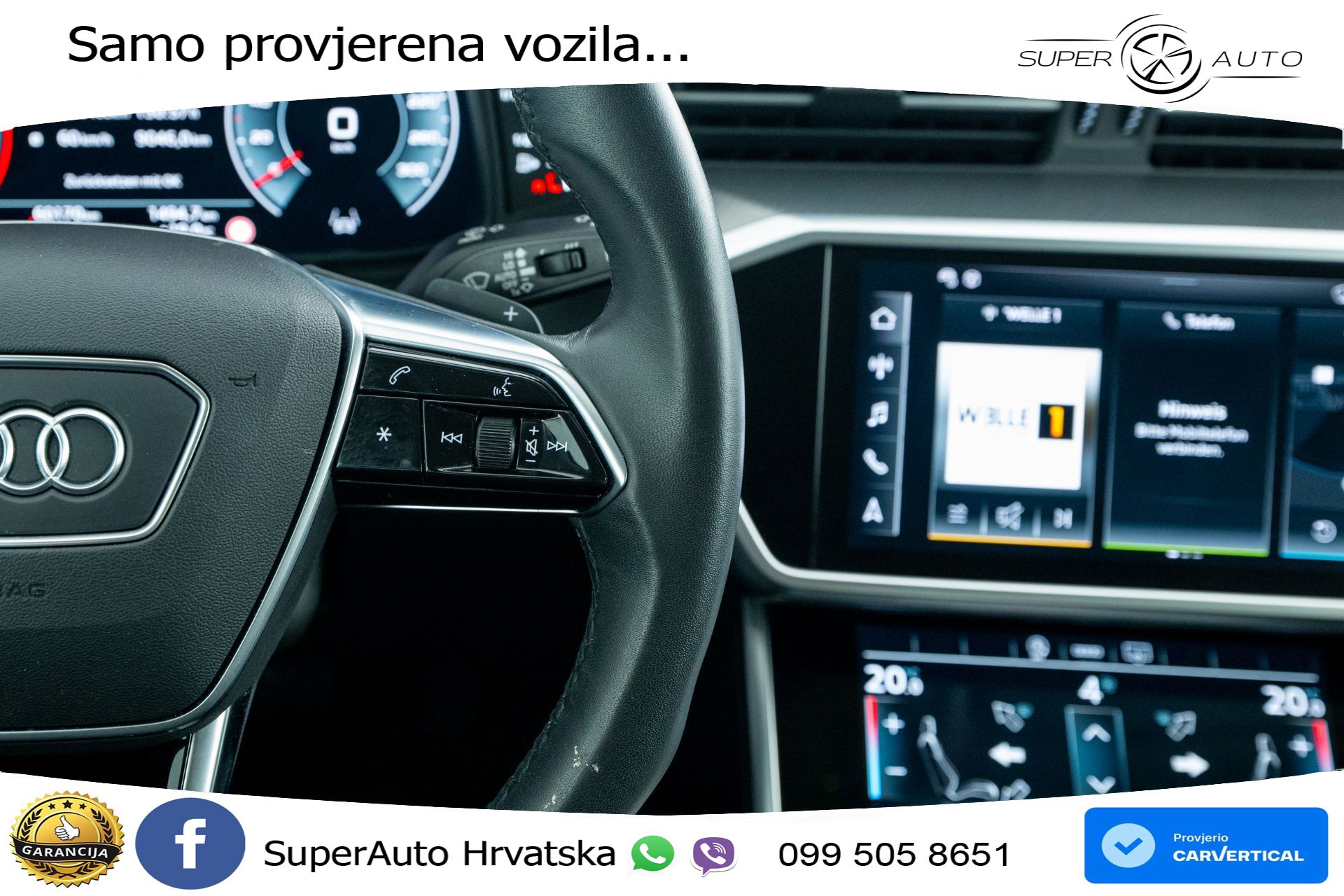 Audi A6 Avant 40 TDI quattro S tronic Advanced 204 KS, LED+ACC+GR SJED+PDC+VIRT