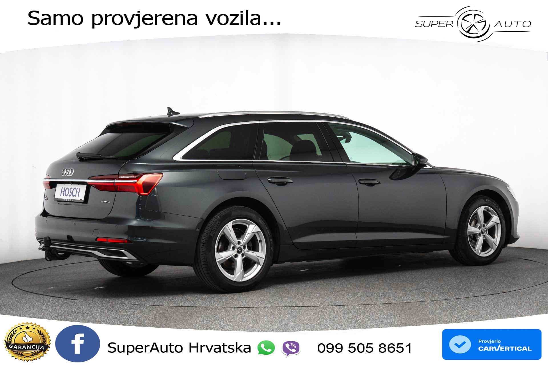 Audi A6 Avant 40 TDI quattro S tronic Advanced 204 KS, LED+ACC+GR SJED+PDC+VIRT