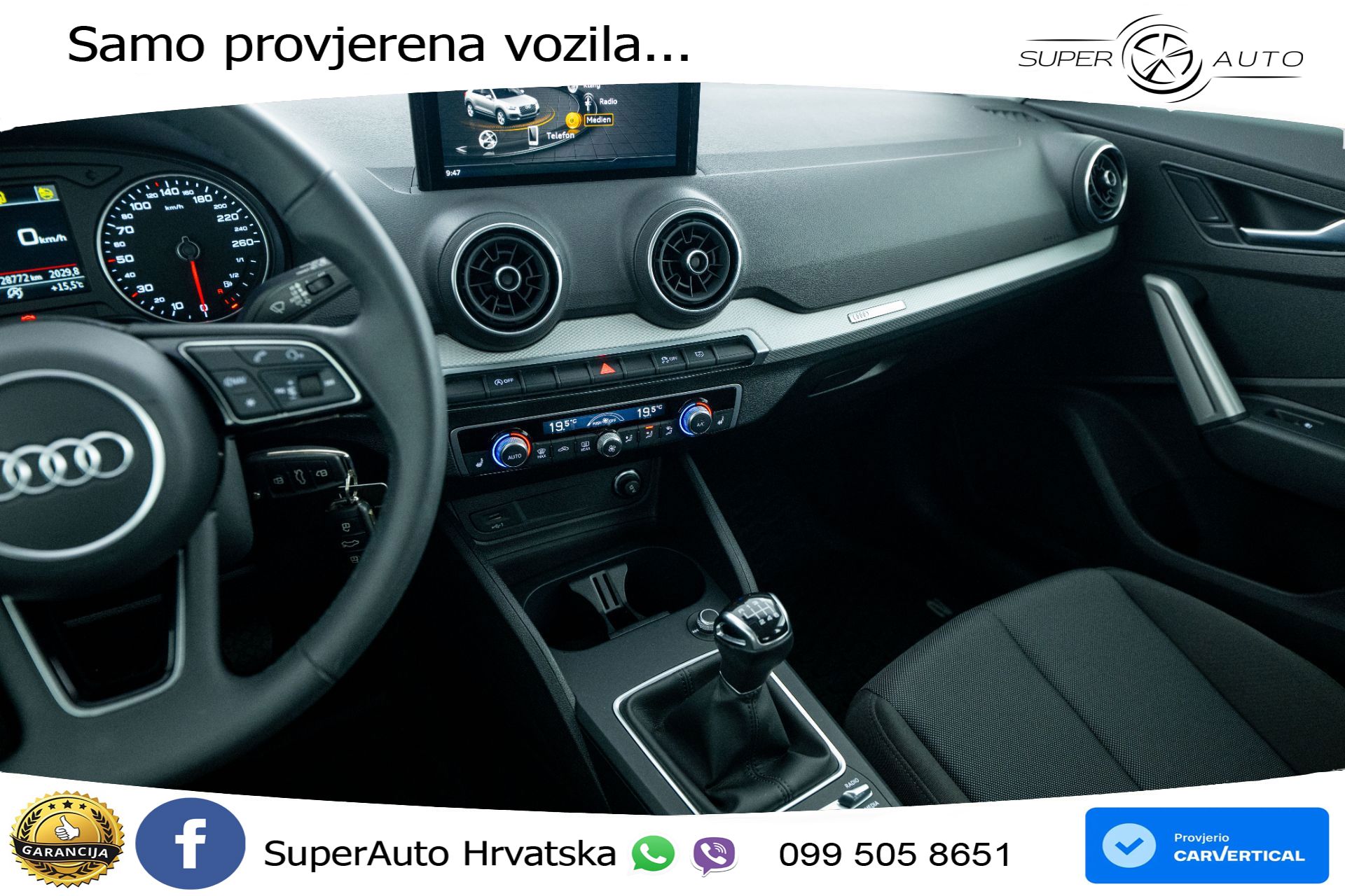 Audi Q2 30 TFSI 110 KS, LED+TEM+GR SJED+PDC+KLIMA