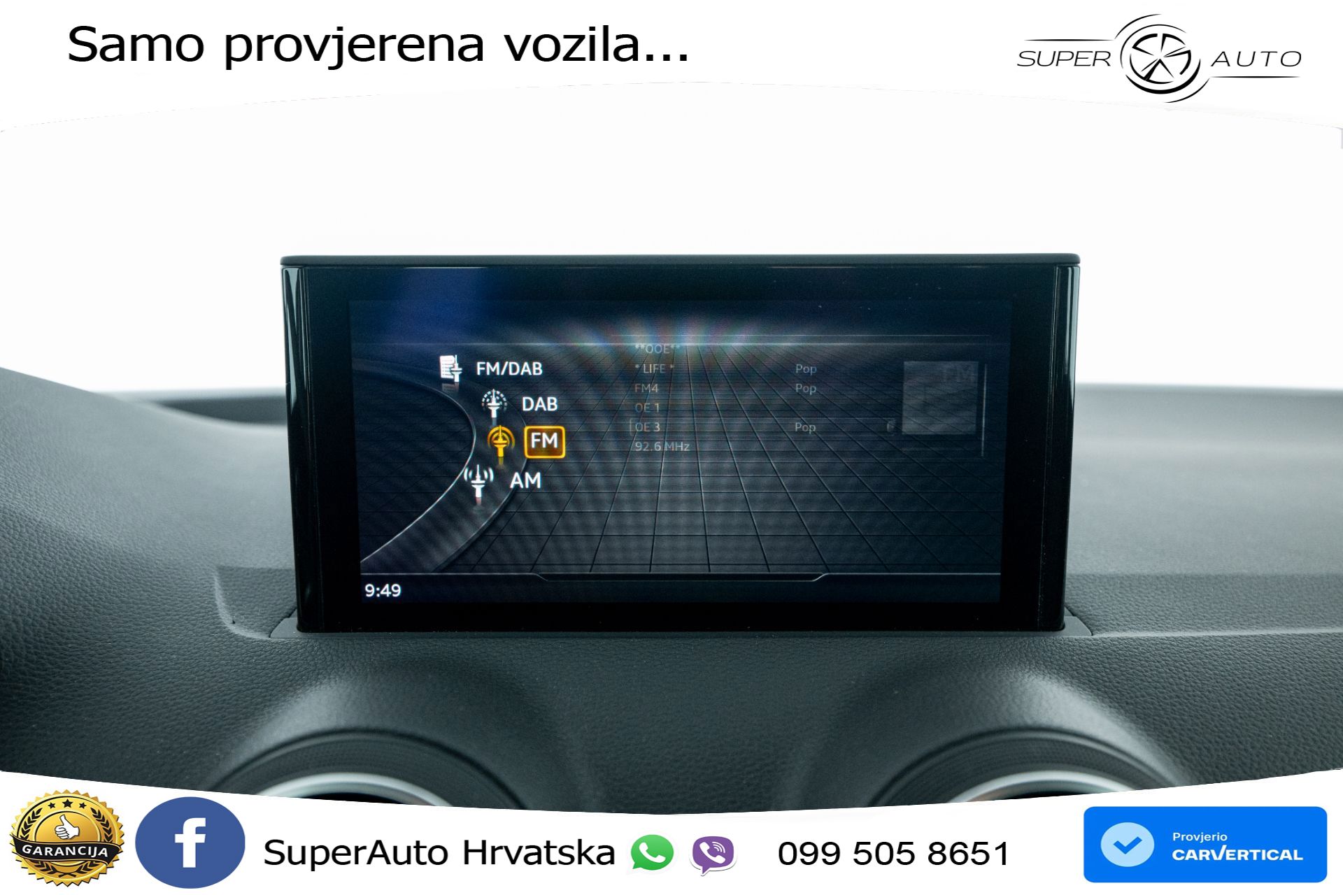 Audi Q2 30 TFSI 110 KS, LED+TEM+GR SJED+PDC+KLIMA
