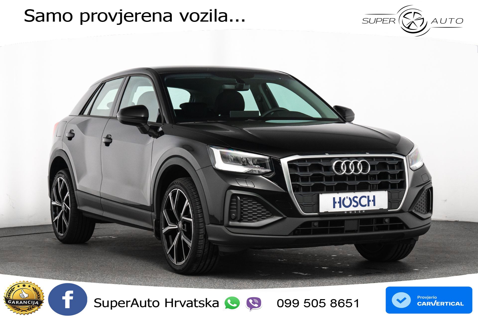 Audi Q2 30 TFSI 110 KS, LED+TEM+GR SJED+PDC+KLIMA