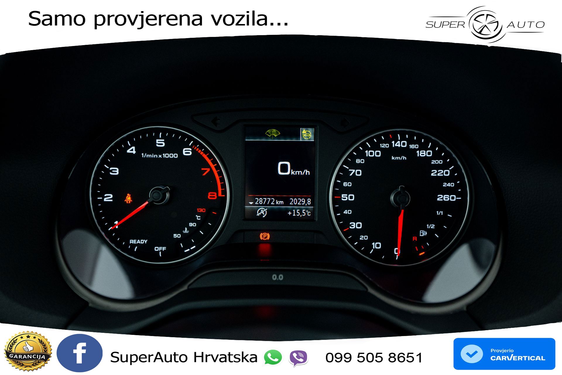 Audi Q2 30 TFSI 110 KS, LED+TEM+GR SJED+PDC+KLIMA