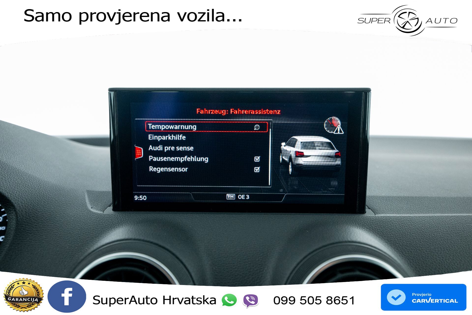 Audi Q2 30 TFSI 110 KS, LED+TEM+GR SJED+PDC+KLIMA