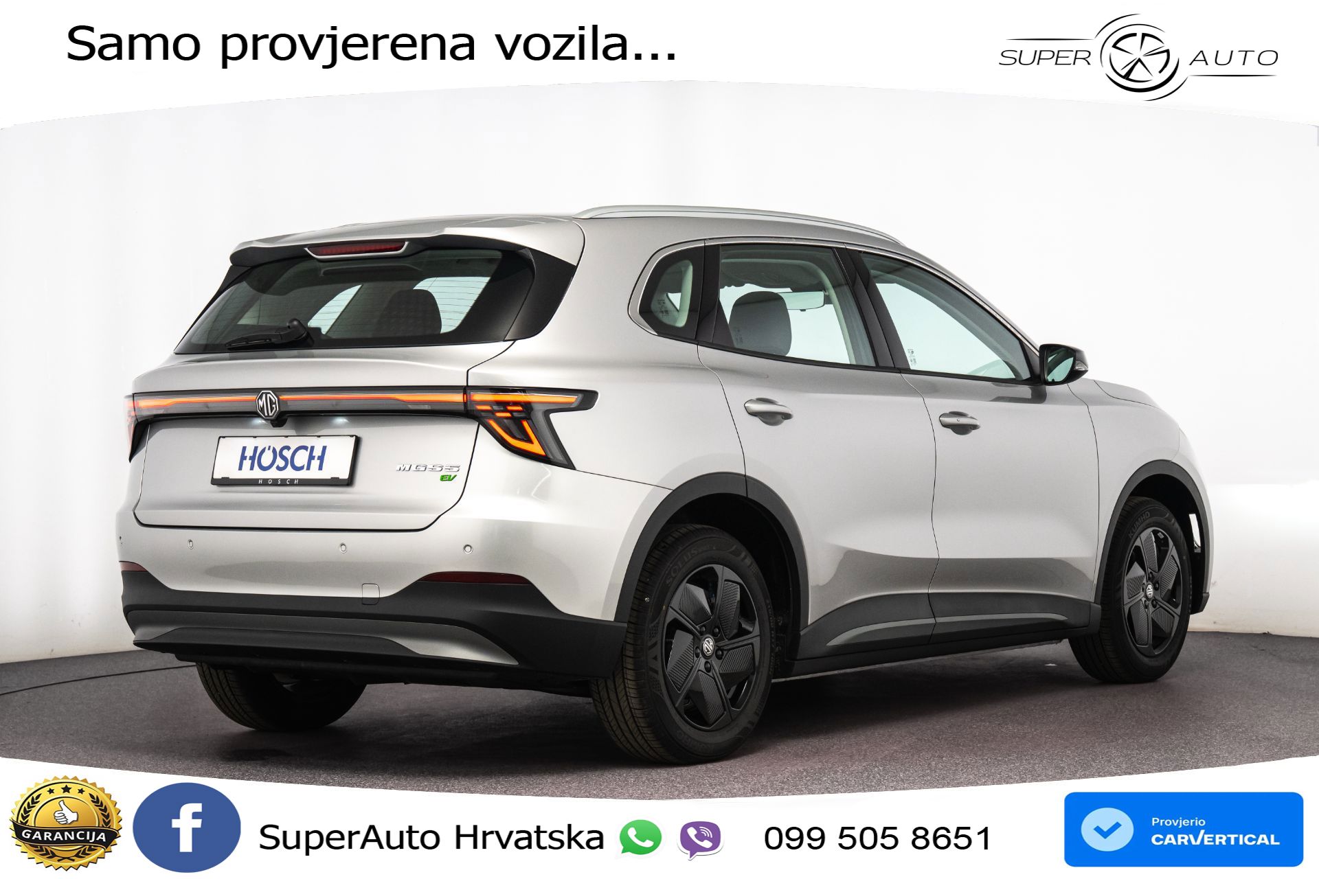 MGS 5 EV Standard Range Comfort 170 KS, ACC+KAM+GR SJED+VIRT+NAVI