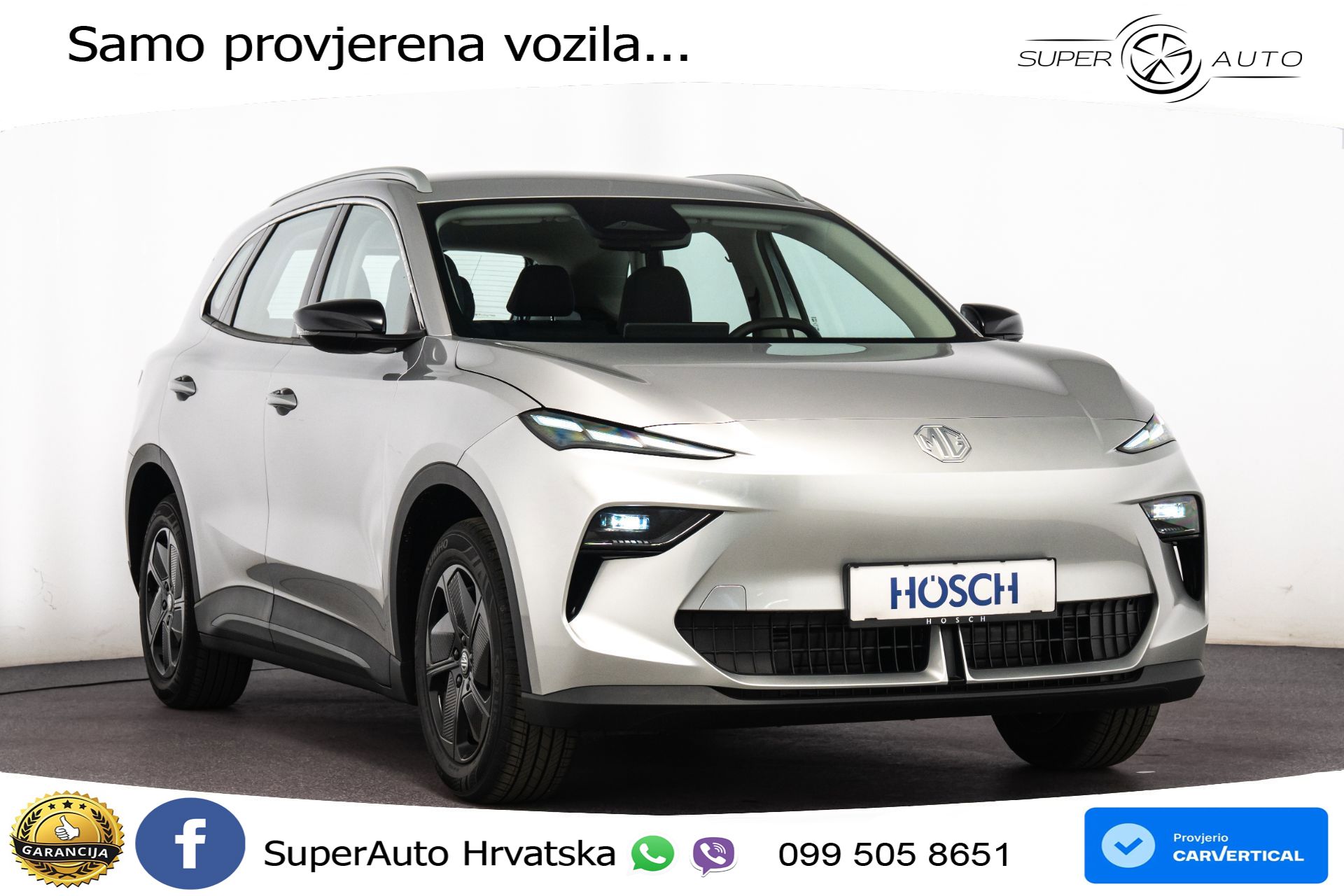 MGS 5 EV Standard Range Comfort 170 KS, ACC+KAM+GR SJED+VIRT+NAVI