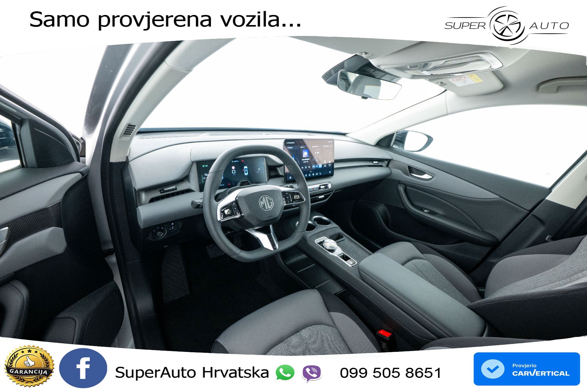 MGS 5 EV Standard Range Comfort 170 KS, ACC+KAM+GR SJED+VIRT+NAVI