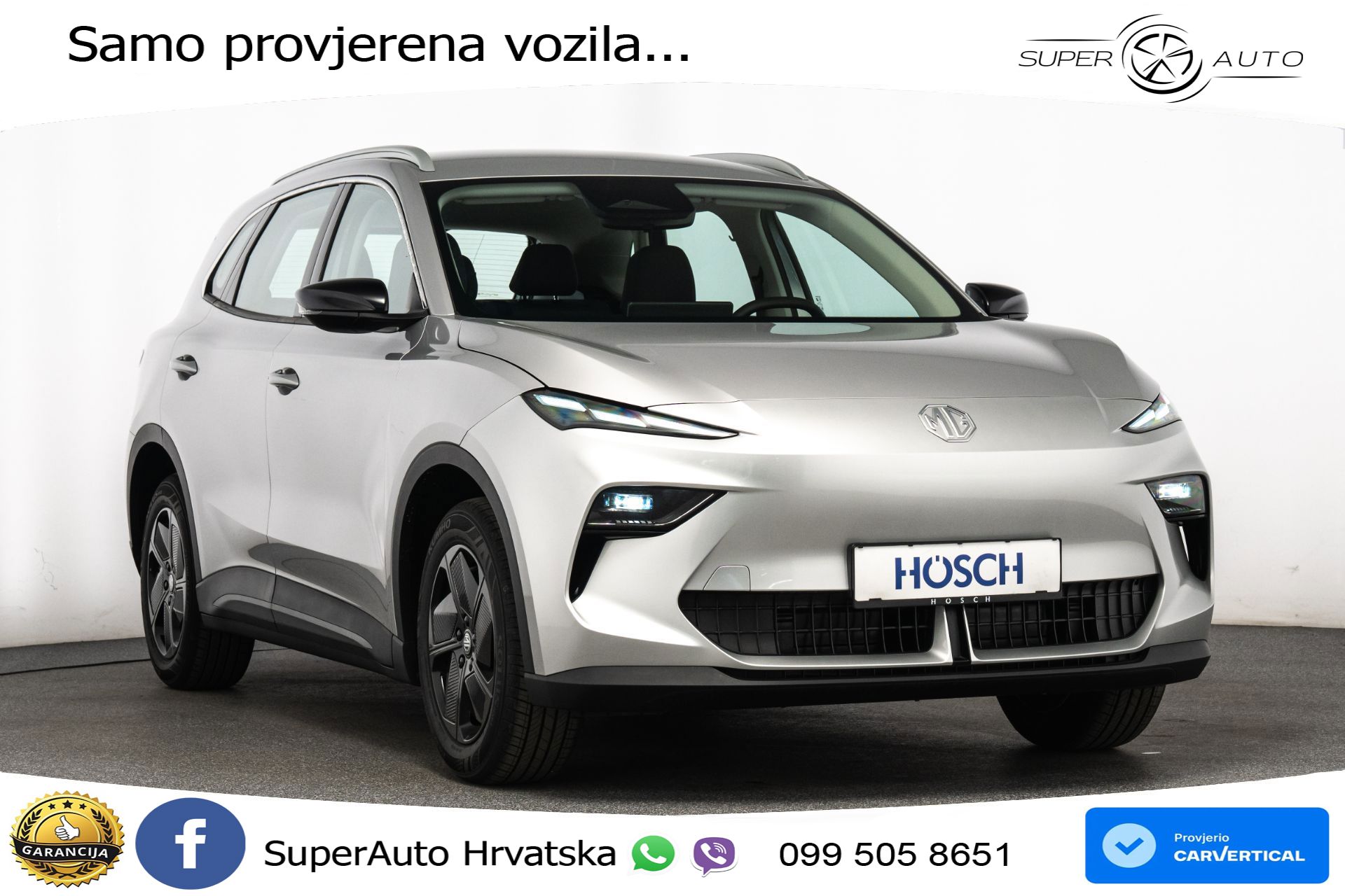 MGS 5 EV Standard Range Comfort 170 KS, ACC+KAM+GR SJED+VIRT+NAVI