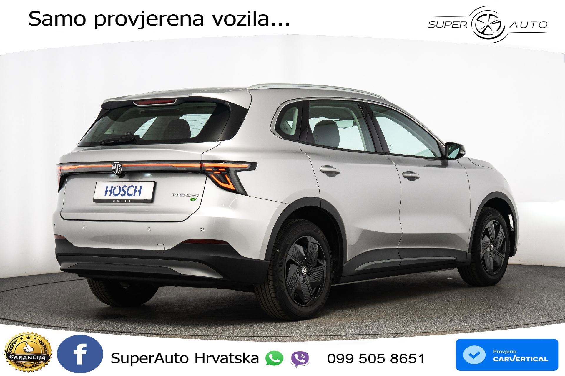 MGS 5 EV Standard Range Comfort 170 KS, ACC+KAM+GR SJED+VIRT+NAVI