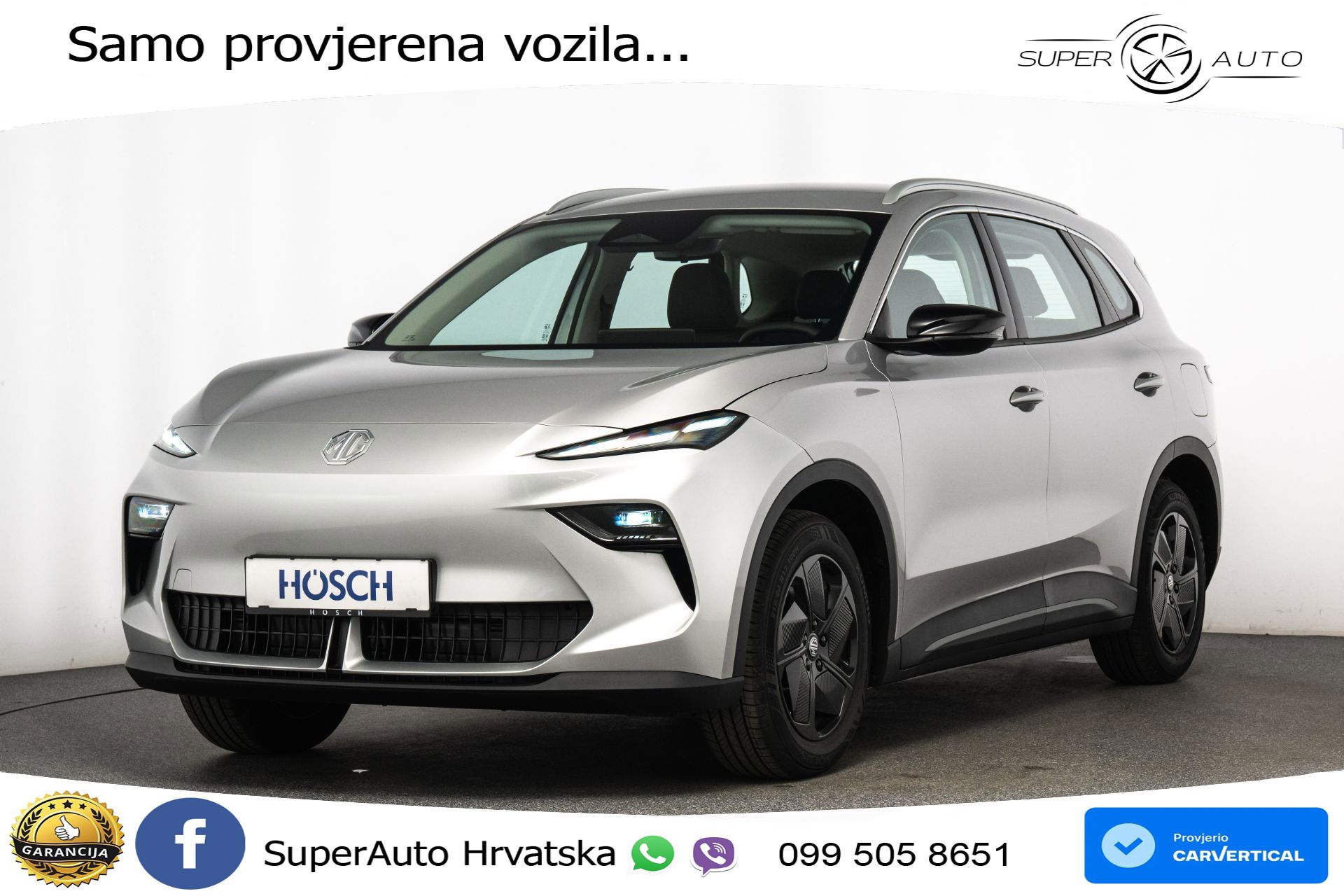 MGS 5 EV Standard Range Comfort 170 KS, ACC+KAM+GR SJED+VIRT+NAVI