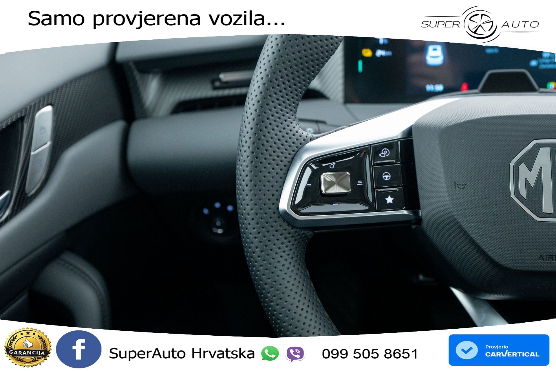 NOVO MG S5 49 kWh SR Comfort 170 KS, LED+ACC+GR SJED+KAM+VIRT+PDC