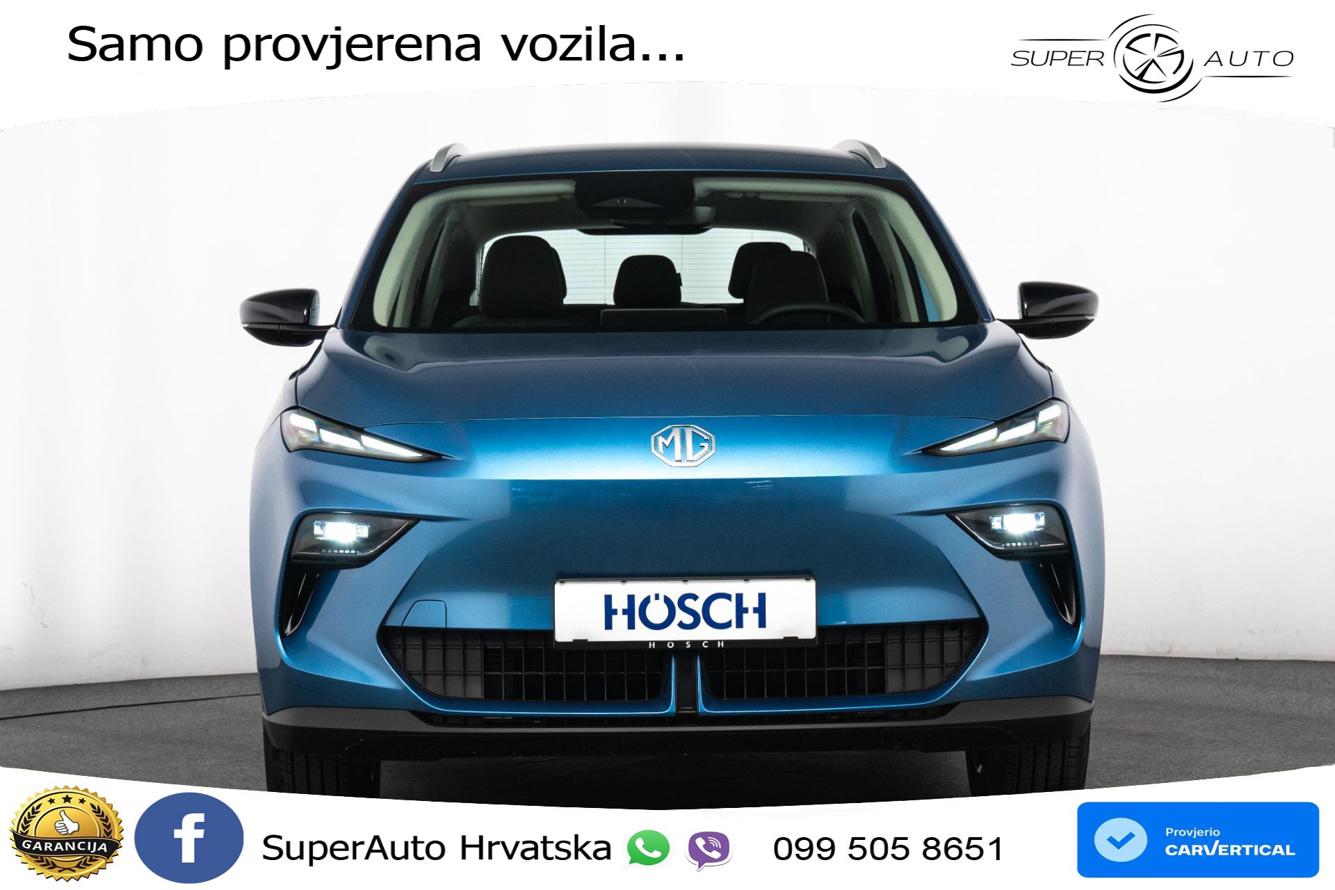 NOVO MG S5 49 kWh SR Comfort 170 KS, LED+ACC+GR SJED+KAM+VIRT+PDC