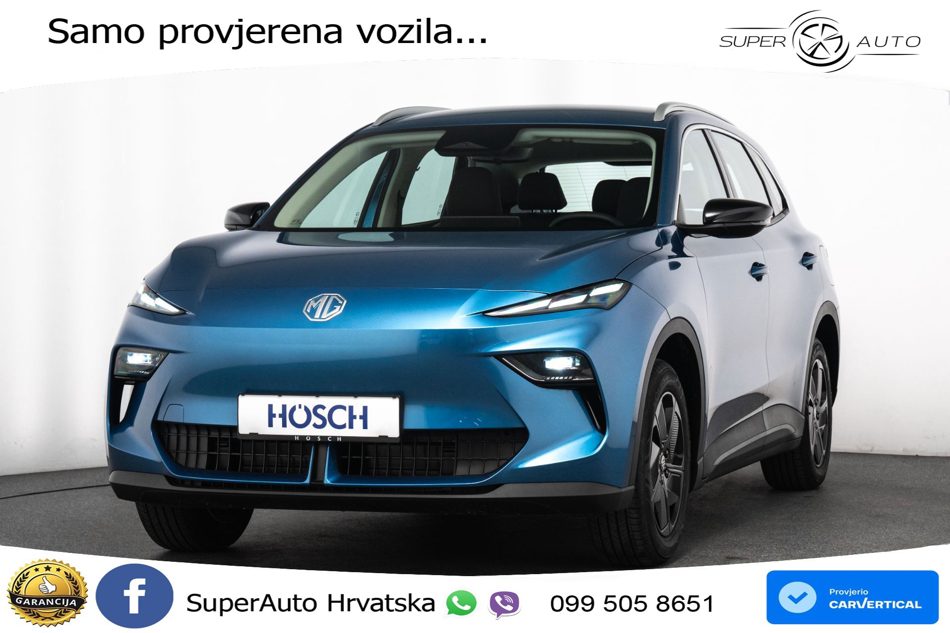NOVO MG S5 49 kWh SR Comfort 170 KS, LED+ACC+GR SJED+KAM+VIRT+PDC