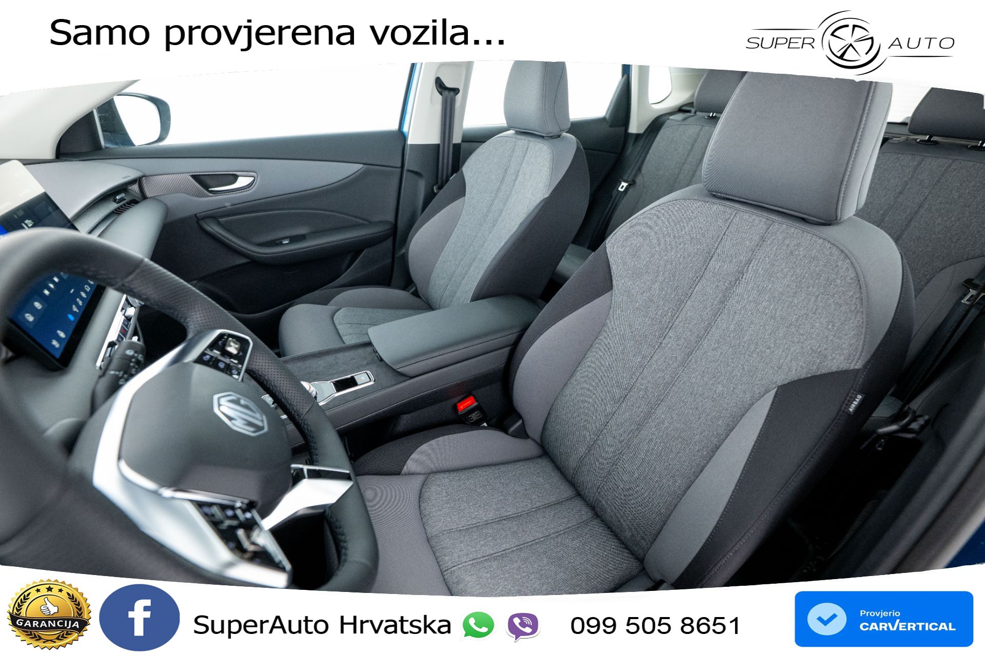 NOVO MG S5 49 kWh SR Comfort 170 KS, LED+ACC+GR SJED+KAM+VIRT+PDC