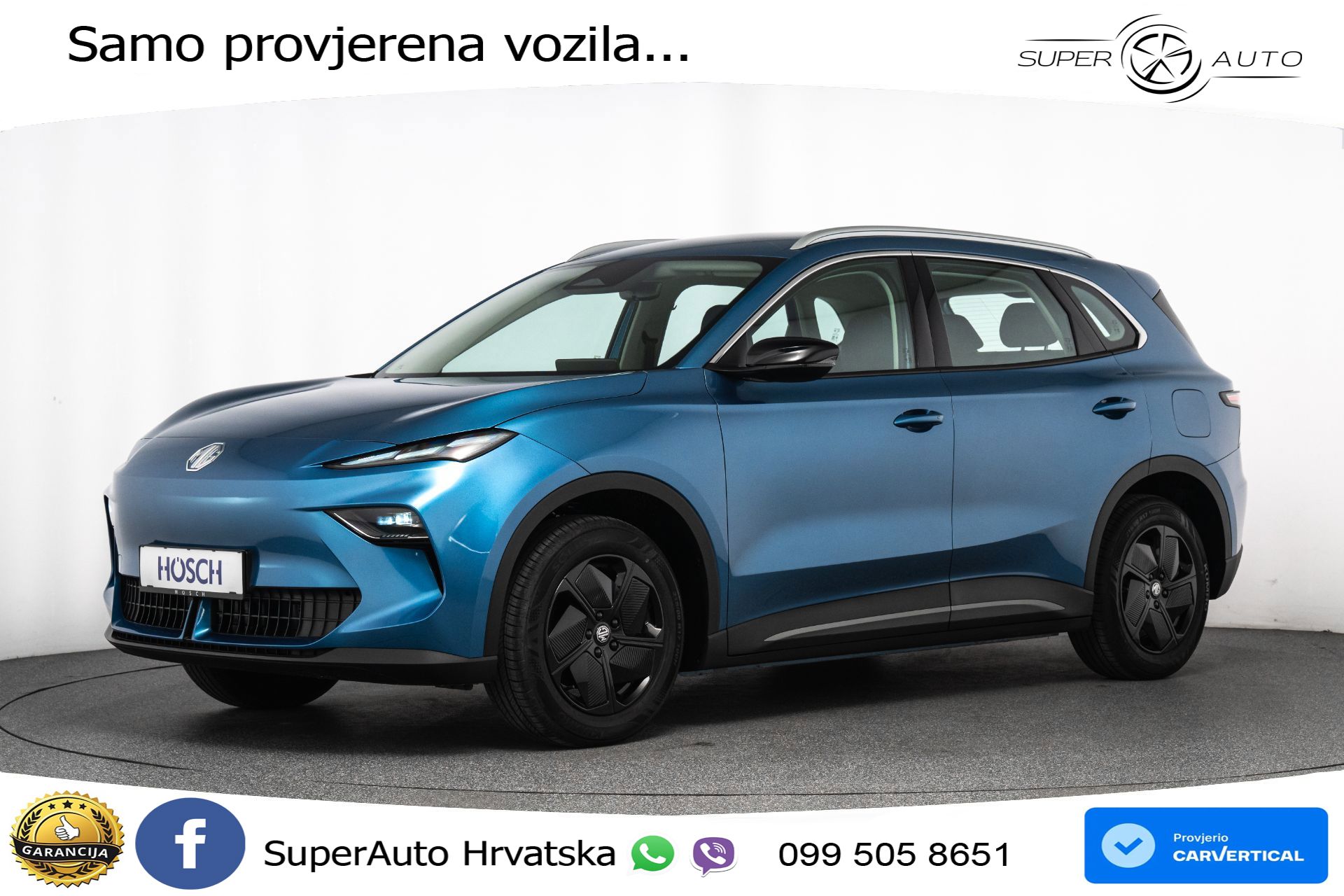 NOVO MG S5 49 kWh SR Comfort 170 KS, LED+ACC+GR SJED+KAM+VIRT+PDC