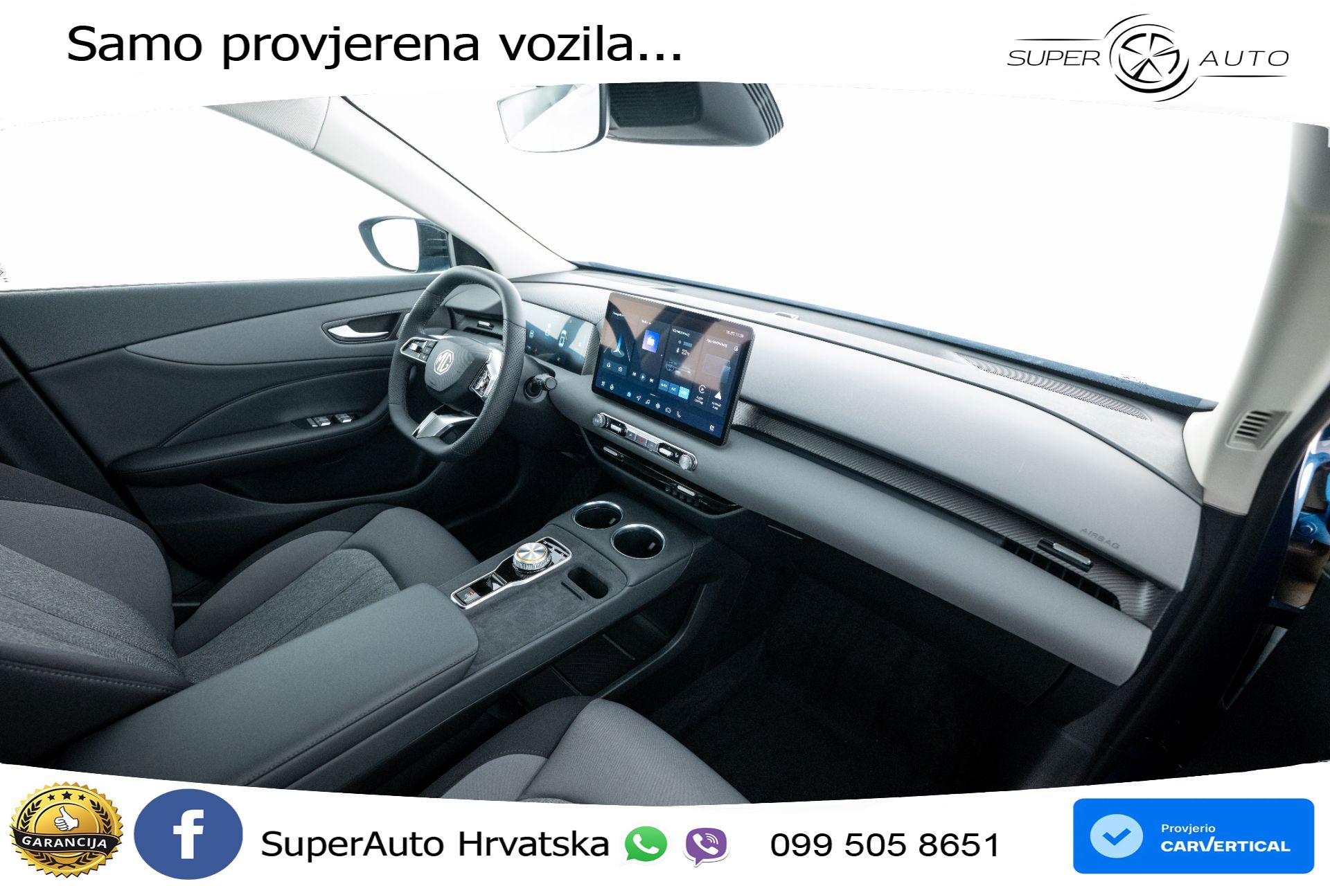 NOVO MG S5 49 kWh SR Comfort 170 KS, LED+ACC+GR SJED+KAM+VIRT+PDC