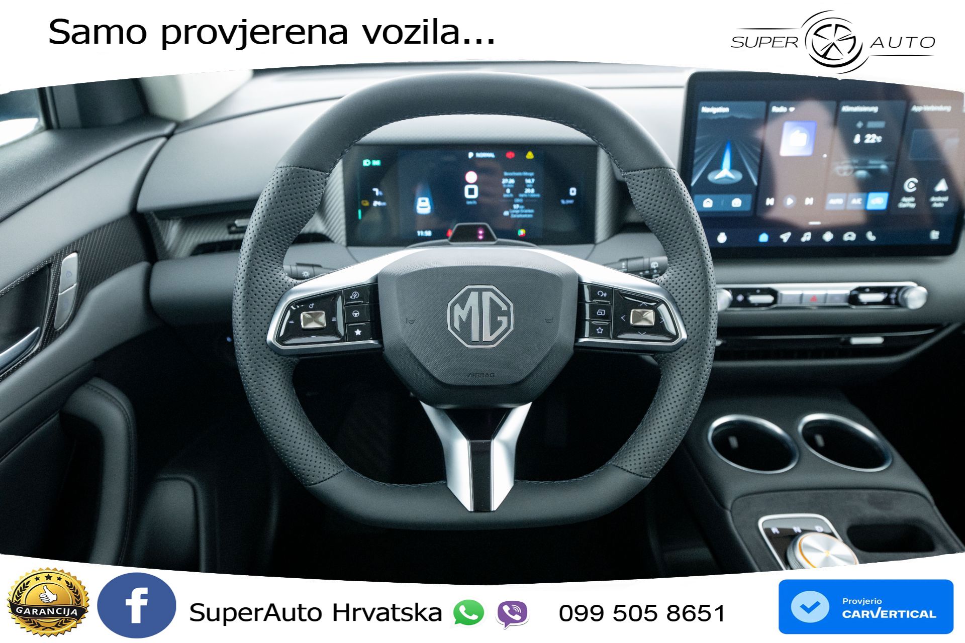 NOVO MG S5 49 kWh SR Comfort 170 KS, LED+ACC+GR SJED+KAM+VIRT+PDC