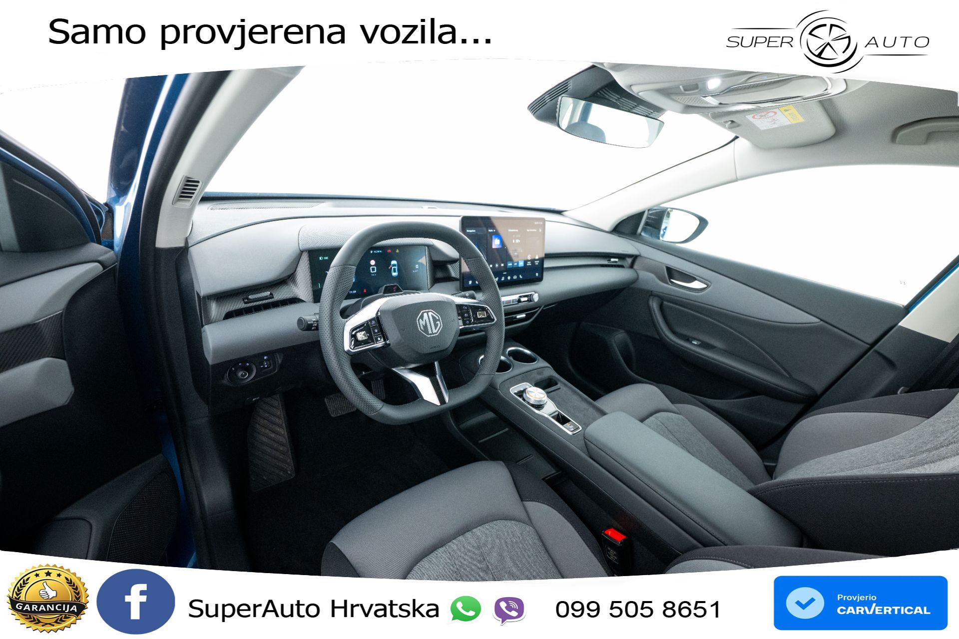 NOVO MG S5 49 kWh SR Comfort 170 KS, LED+ACC+GR SJED+KAM+VIRT+PDC