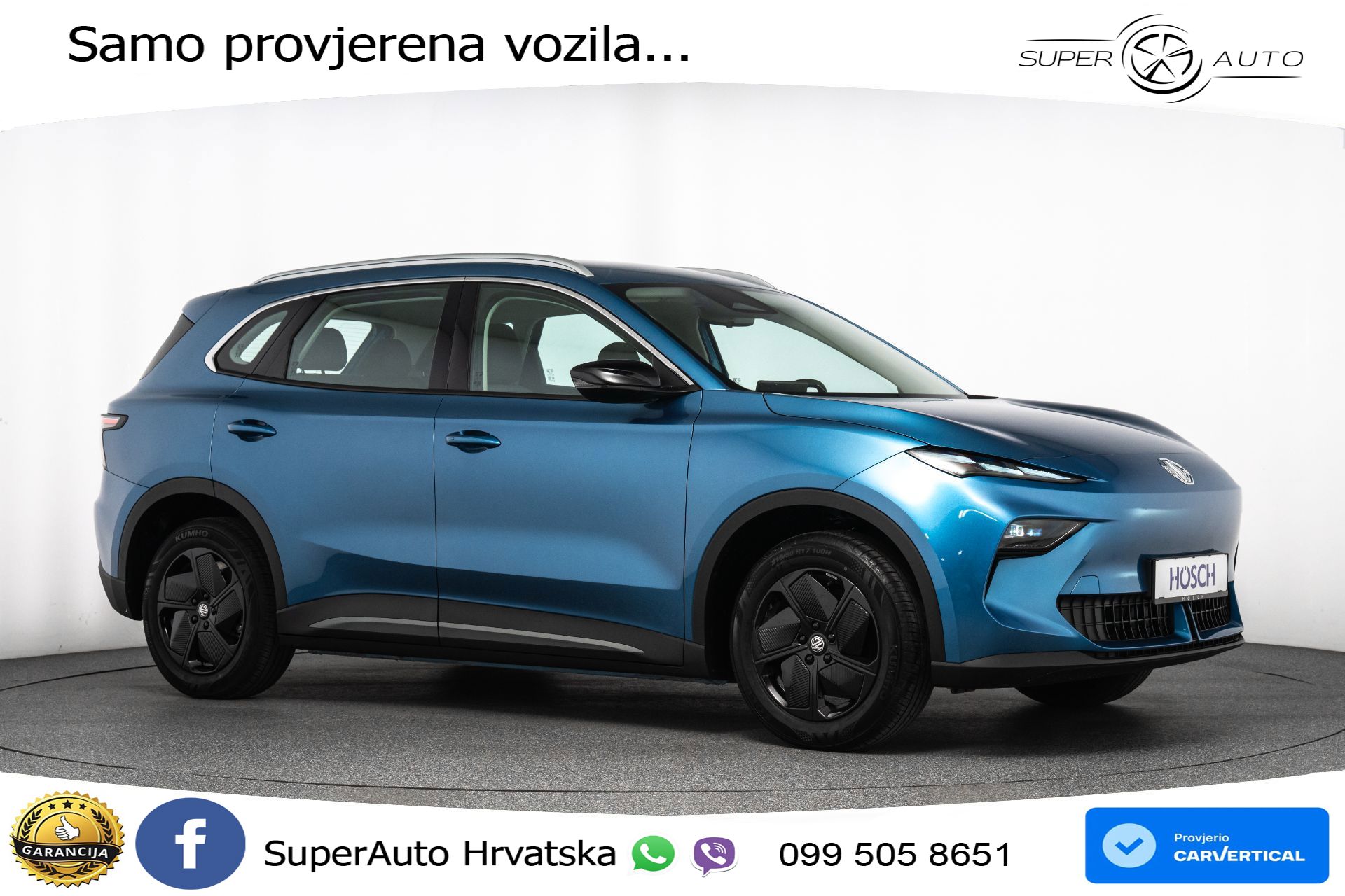 NOVO MG S5 49 kWh SR Comfort 170 KS, LED+ACC+GR SJED+KAM+VIRT+PDC