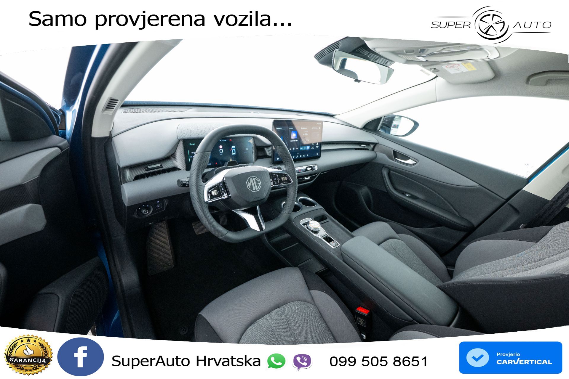 NOVO MG S5 49 kWh SR Comfort 170 KS, LED+ACC+GR SJED+KAM+VIRT