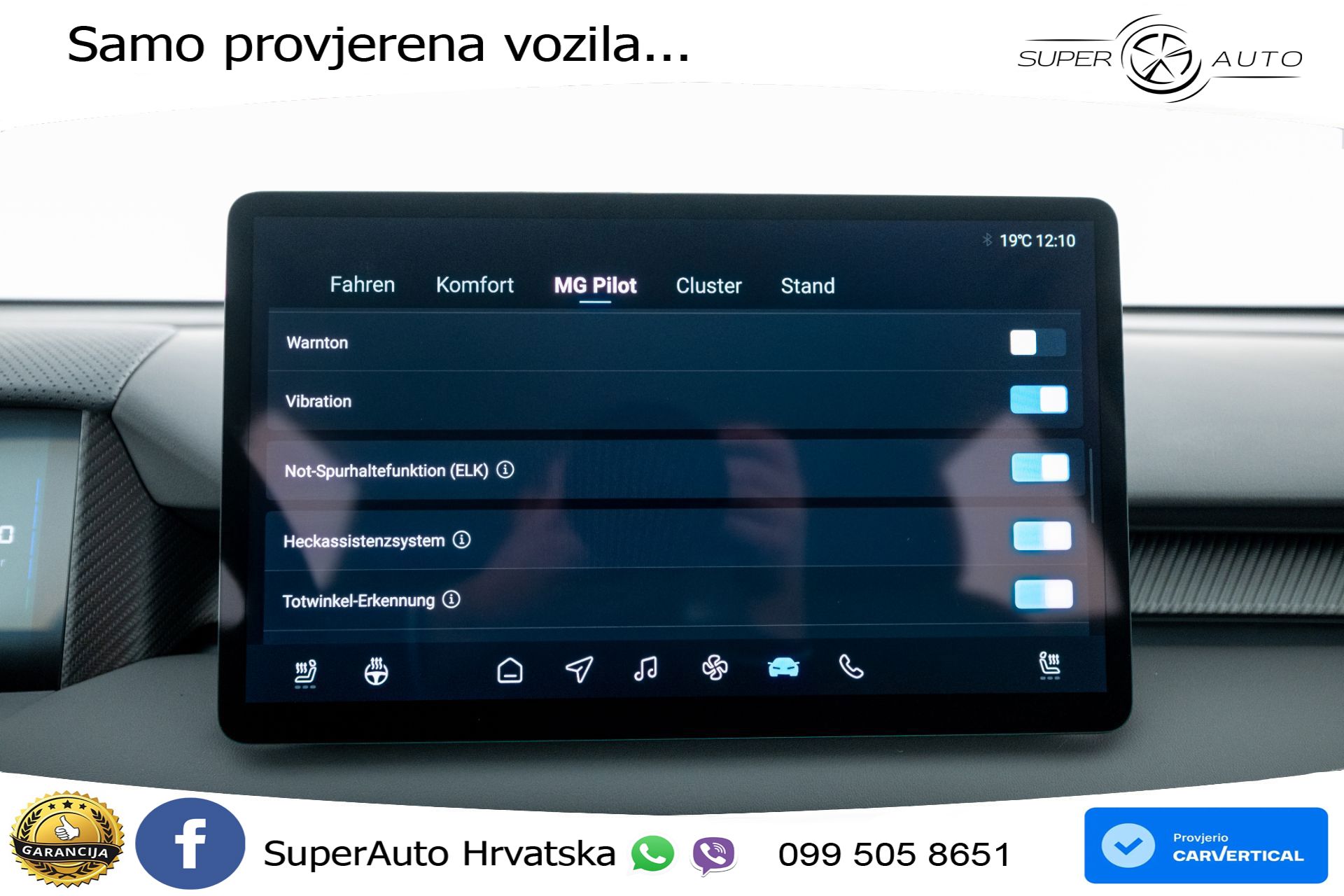 NOVO MG S5 49 kWh SR Comfort 170 KS, LED+ACC+GR SJED+KAM+VIRT